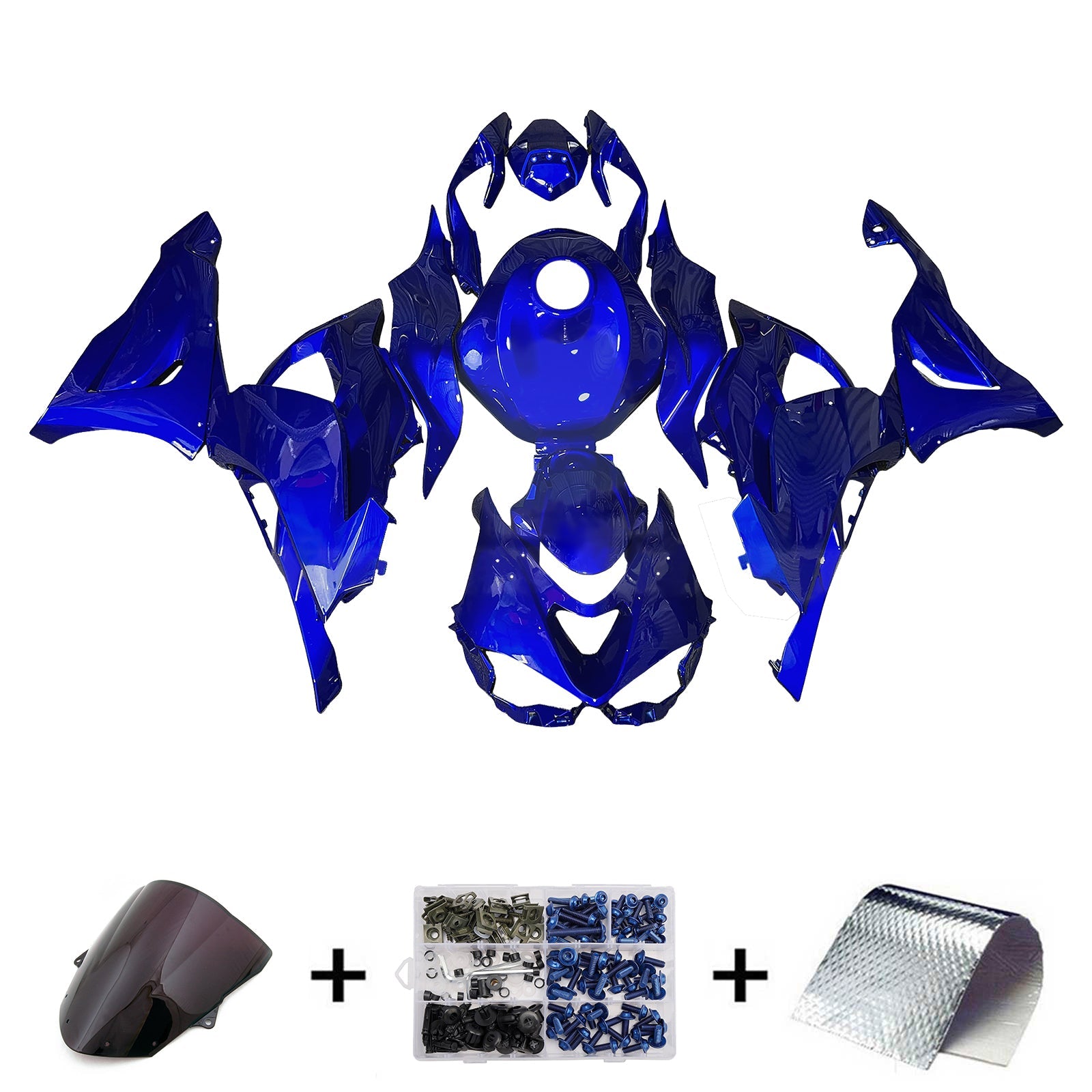 Injection Fairing Kit Bodywork Plastic ABS fit For Kawasaki ZX-6R 2024-2025