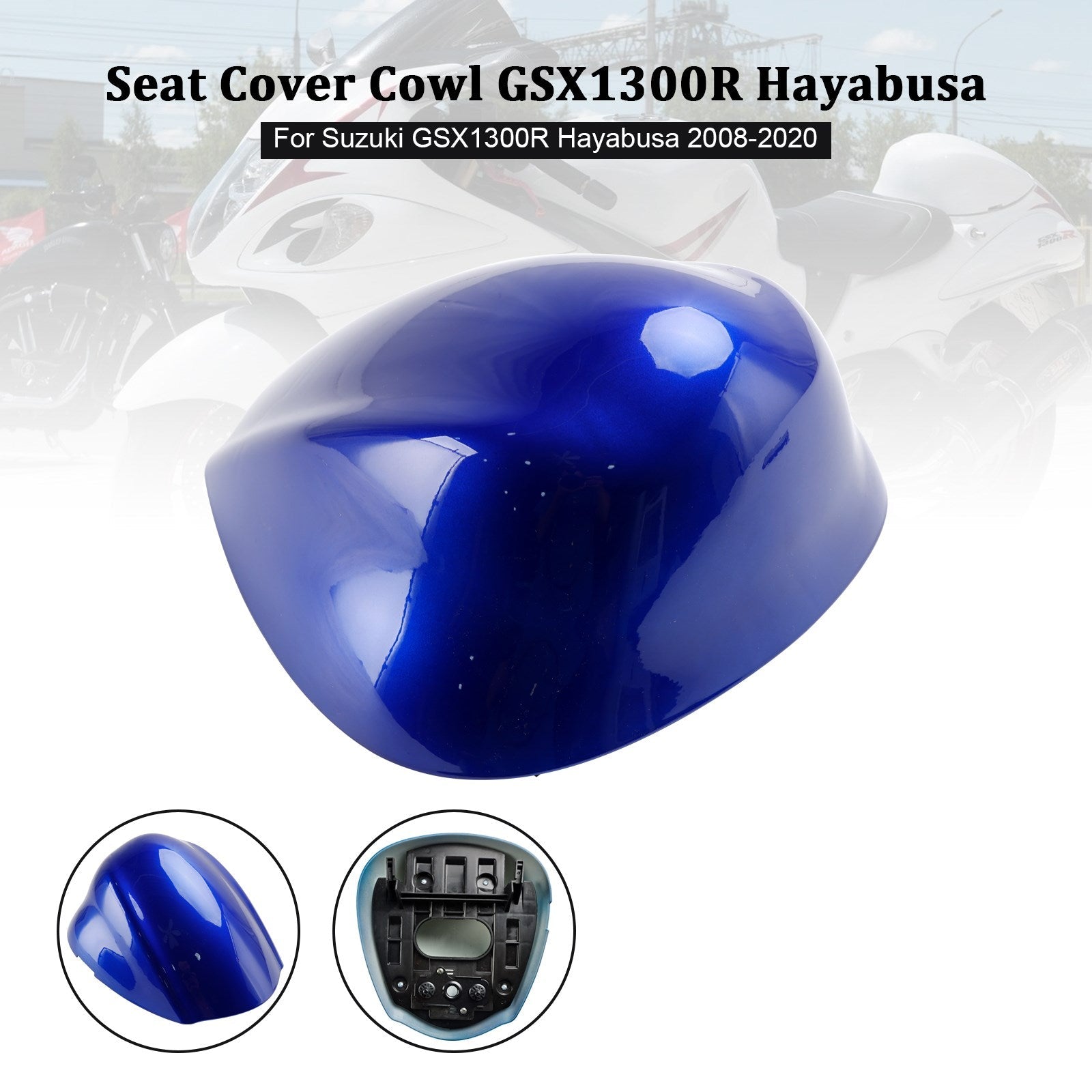 Rear Seat Fairing Cover For Suzuki GSX1300R GSX-R1300 Hayabusa 2008-2020