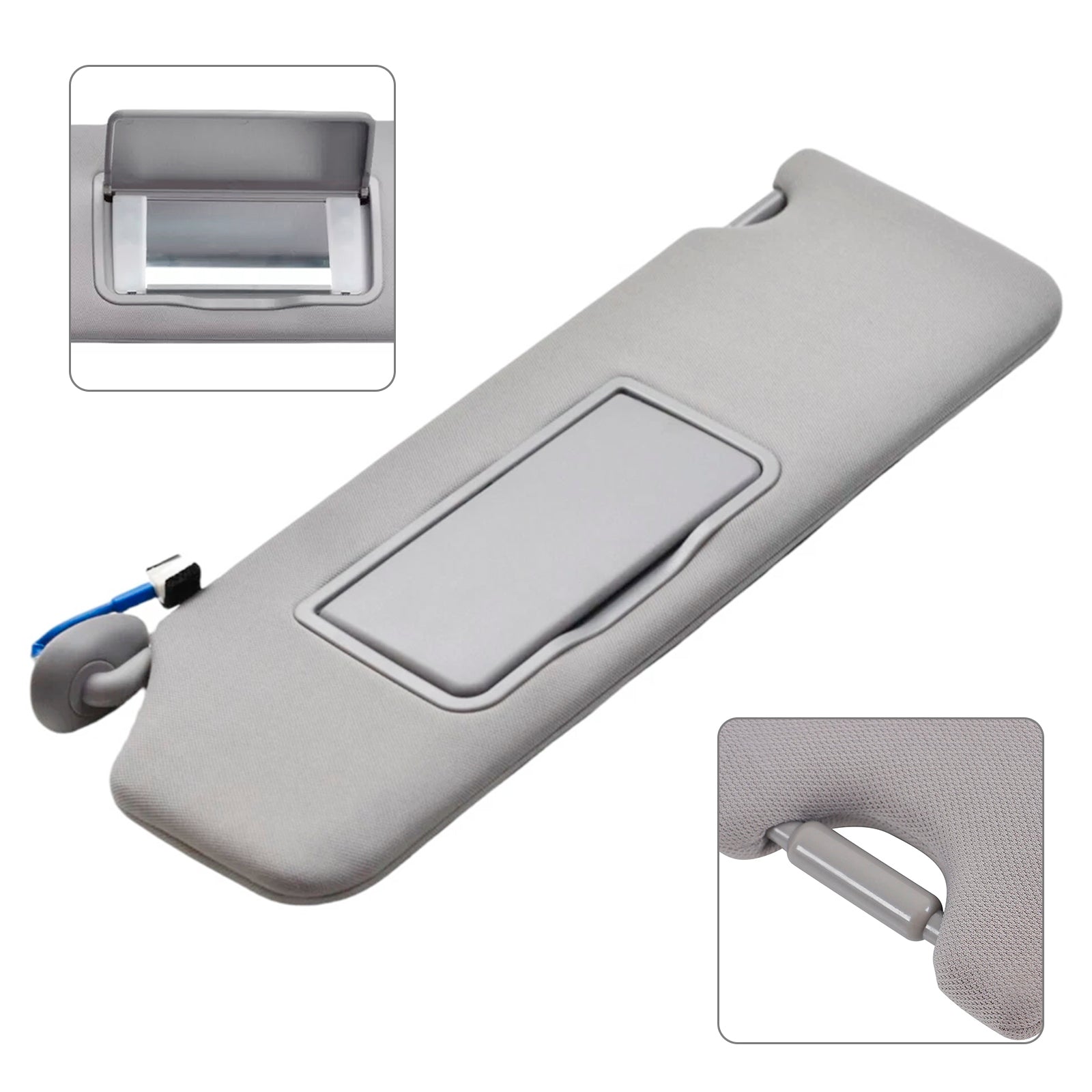 Gray Left Side Sun Visor 83280-TG7-A12ZB For Honda Pilot 2016-2022