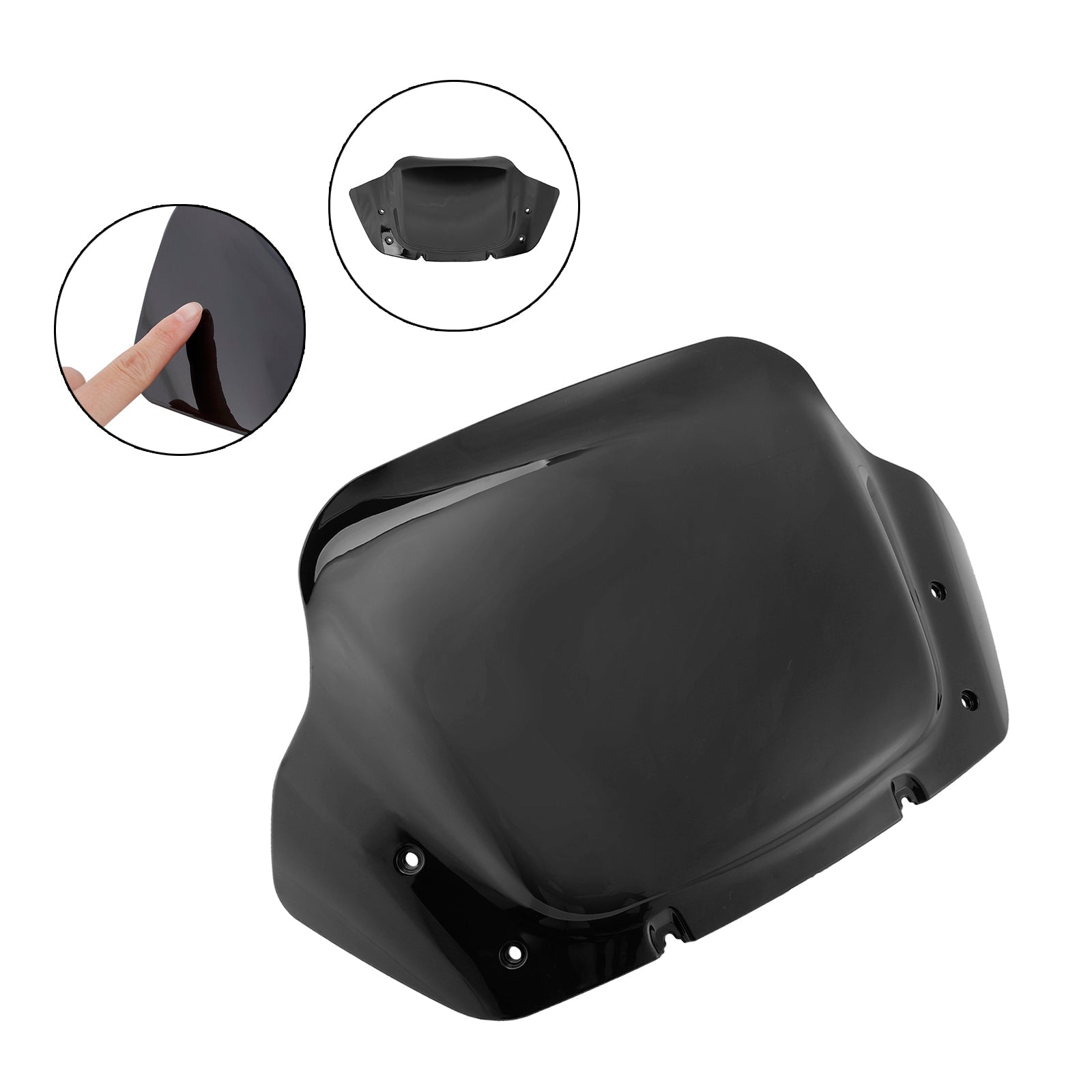 2023-2024 투어링 스트리트 글라이드 CVO 117 121 윈드실드 윈드스크린