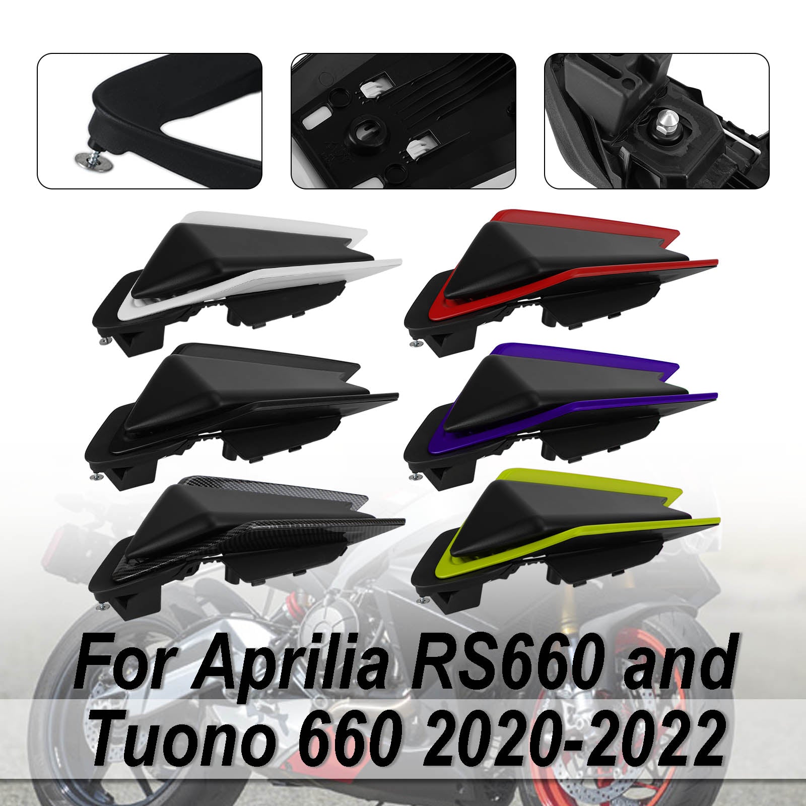 Rear Cowl Tail FAIRING Cover For Aprilia RS660 RSV4 Tuono 660 2020-2024