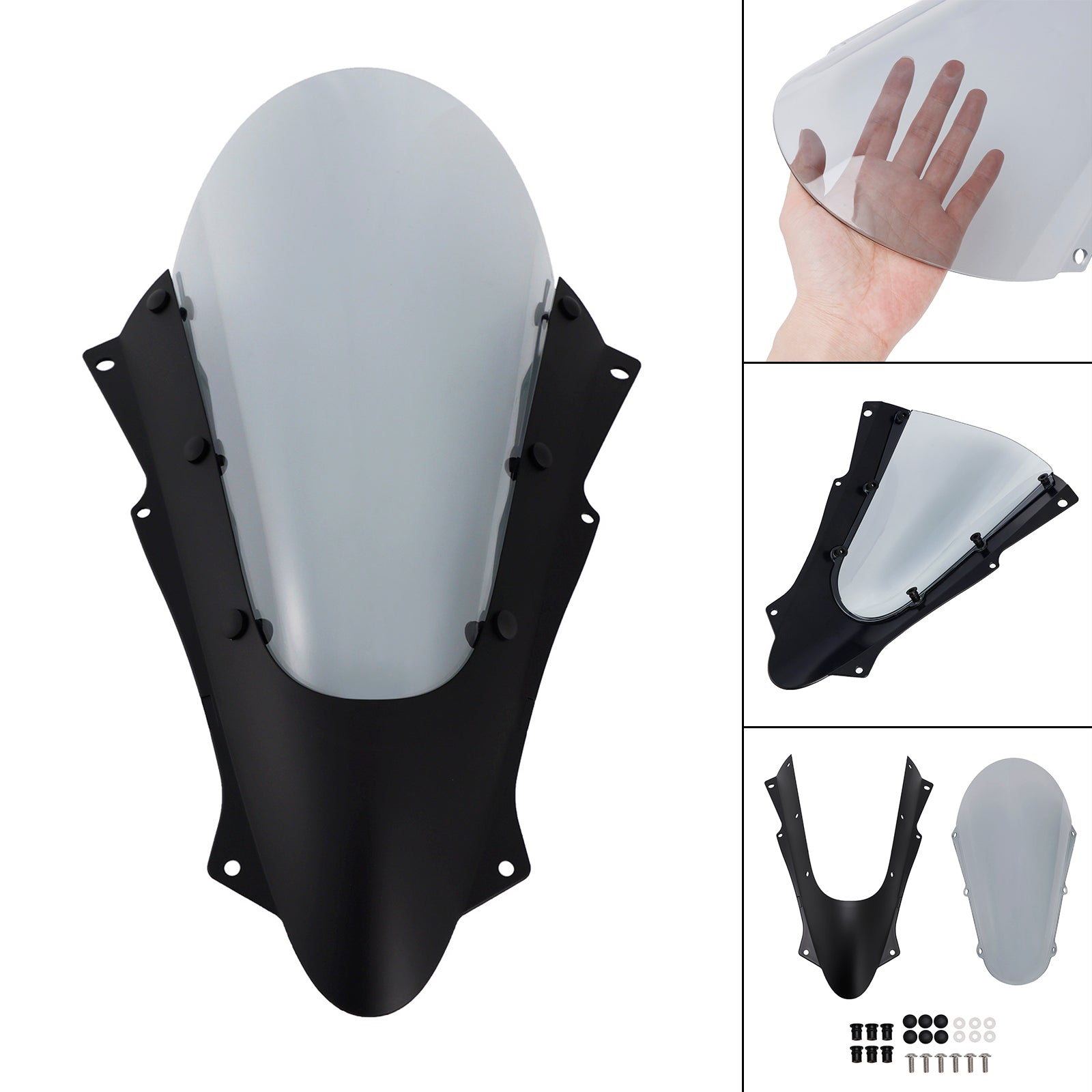 Windshield Windscreen for Kawasaki ZX-4R/RR 2023-2026 ZX25R 2020-2026