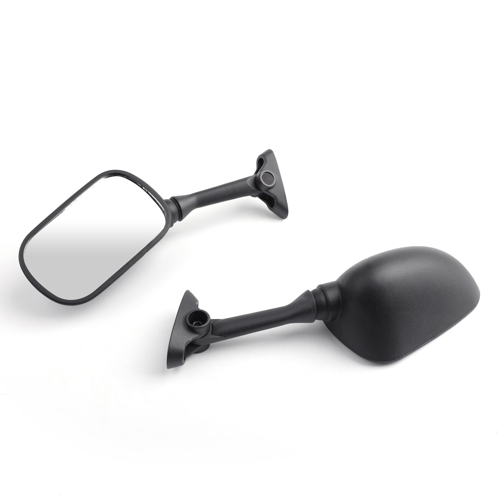 Black Racing Mirrors For Suzuki GSXR GSX-R 600 750 1000 K1 K2 K3 2001 2002 2003