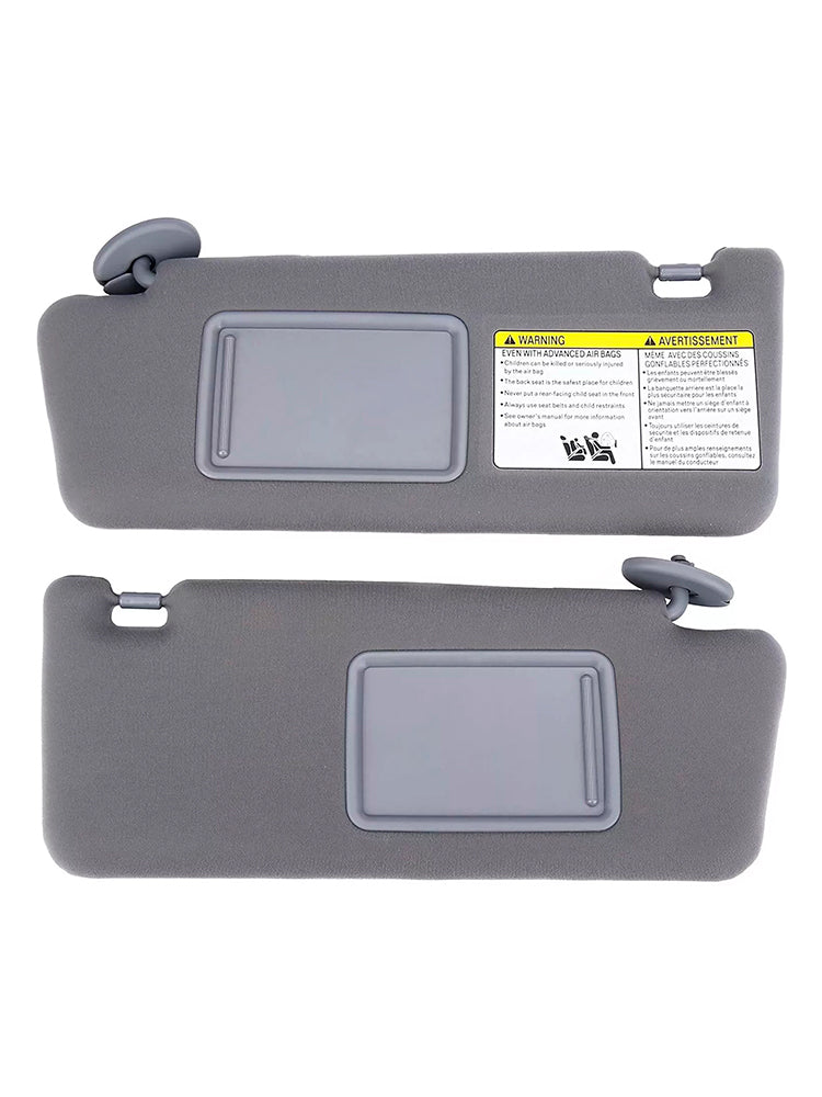 2013-2018 Nissan Altima 2PCS Gray Sun Visor Left & Right 74320-04181-B1 74310-04181-B1