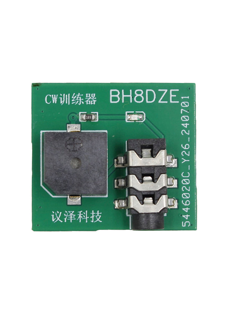 Mini CW Trainer Morse Code Trainer Hand Key Trainer Oscillator Button w Battery