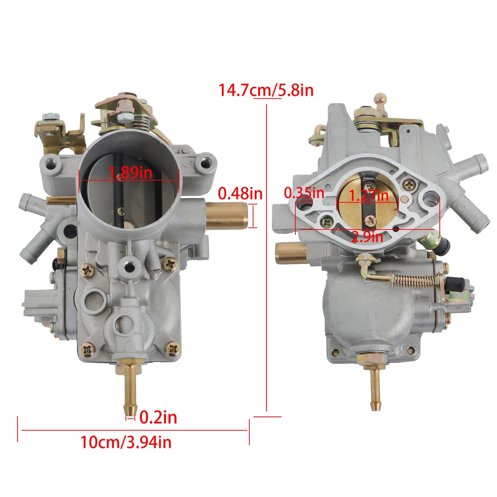1961-1992 RENAULT R4 4L 4S and 4GTLCarburetor 11779001