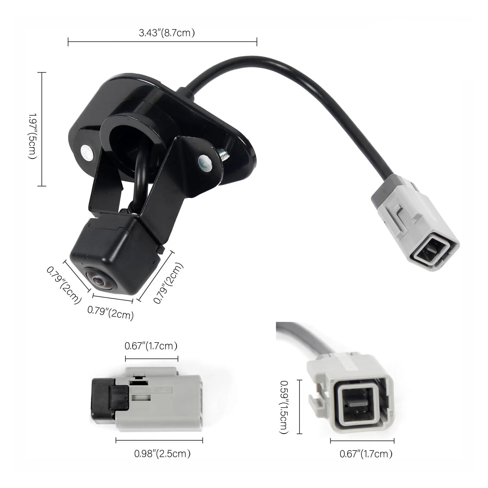 Rear View Backup Camera 86267-AJ10B For Subaru Legacy Outback 2010-2014