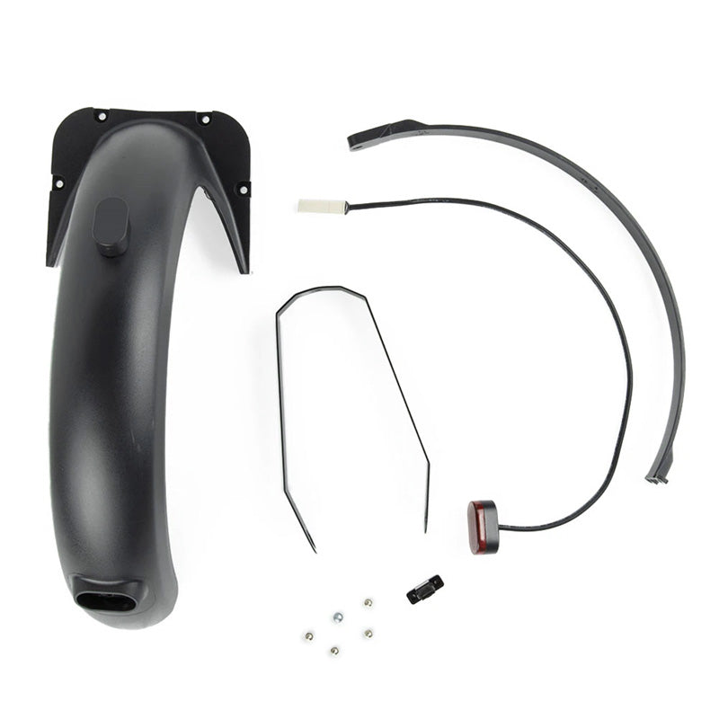 Electric Scooter Rear Mudguard Fender Rear Set with taillight For MAX G30