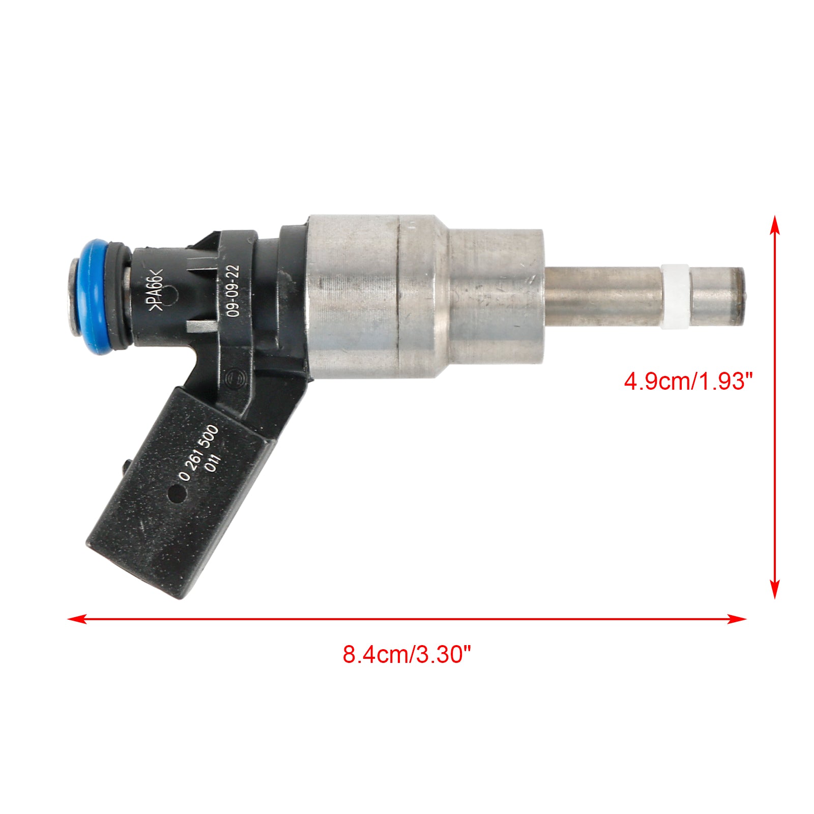 4 Uds inyector de combustible 0261500011 compatible con Audi A4 Avant 8E5 2,0 FSI 02-04 06D906036B