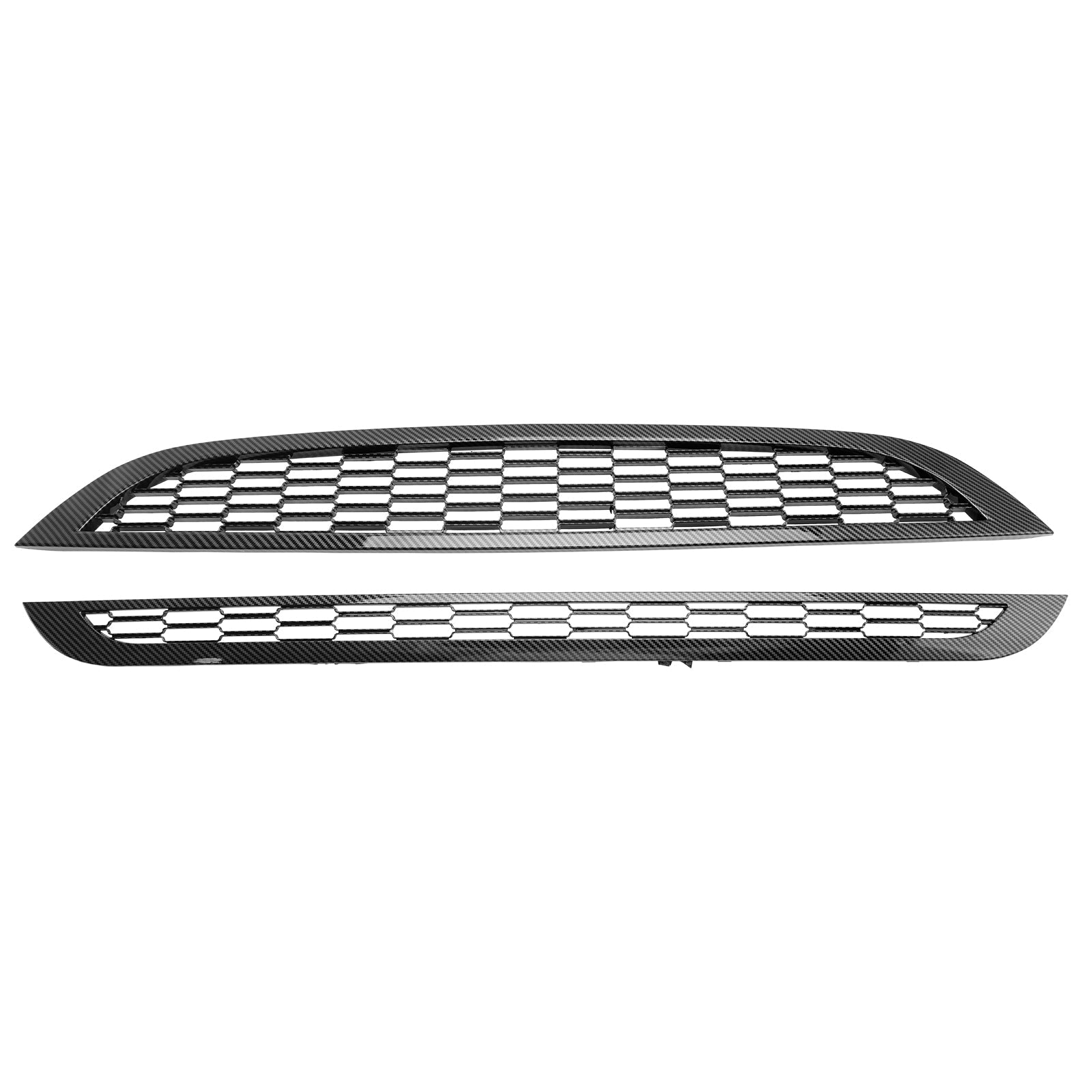 2PCS Honeycomb Mesh Front Grille Grill Fit Mini Cooper R50 R52 R53 2002-2006