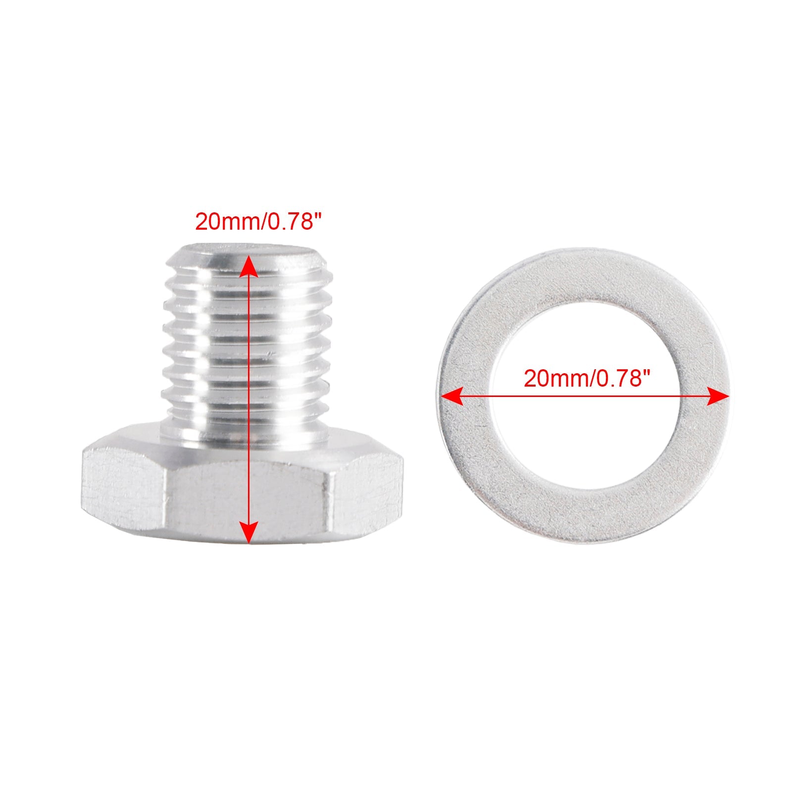 Cylinder Head Plug for Coolant Temperature Sensor Hole M12-1.5 LS1 LSX LS3 551158