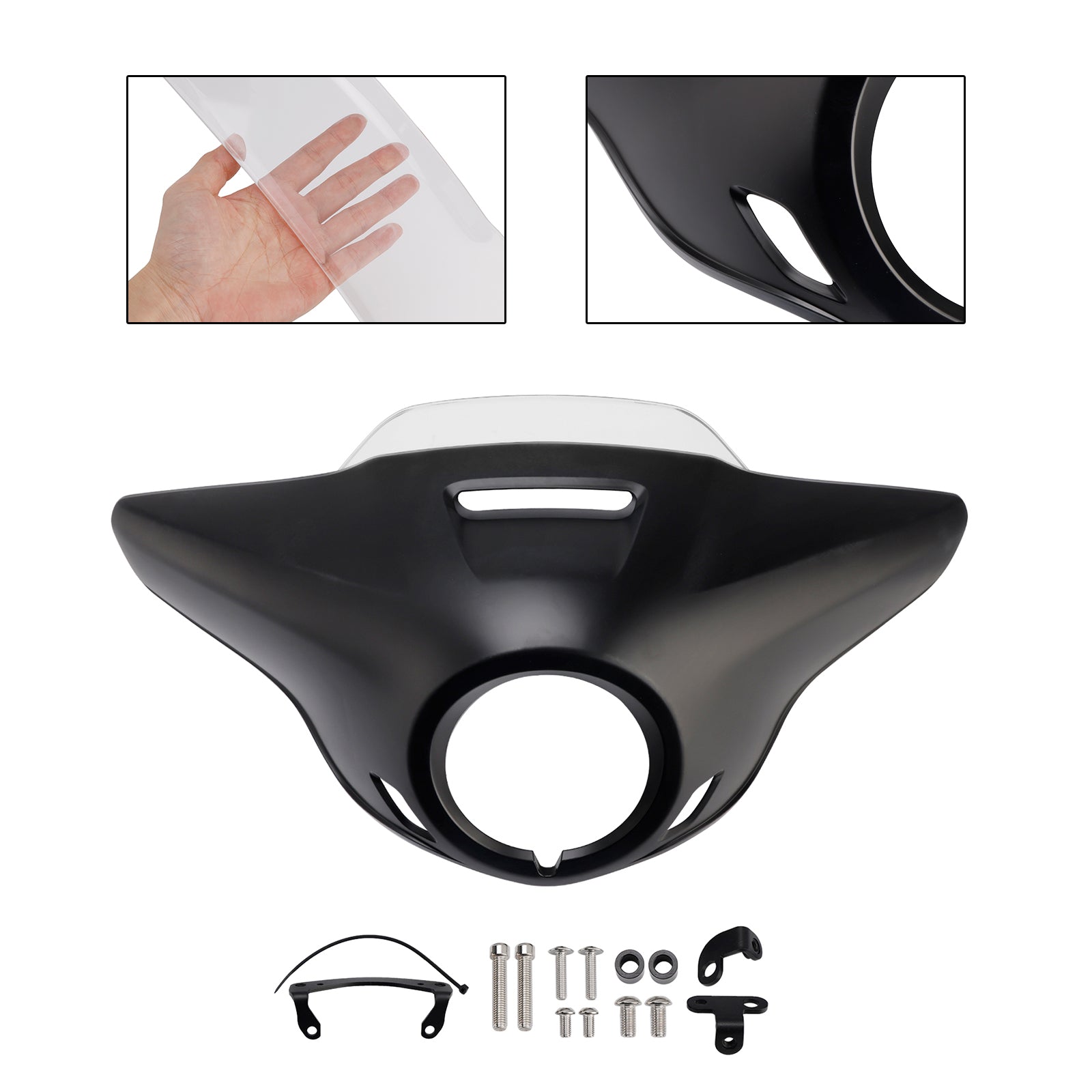 2021-2024 HONDA CM300 CM500 Windshield WindScreen Headlight Fairing