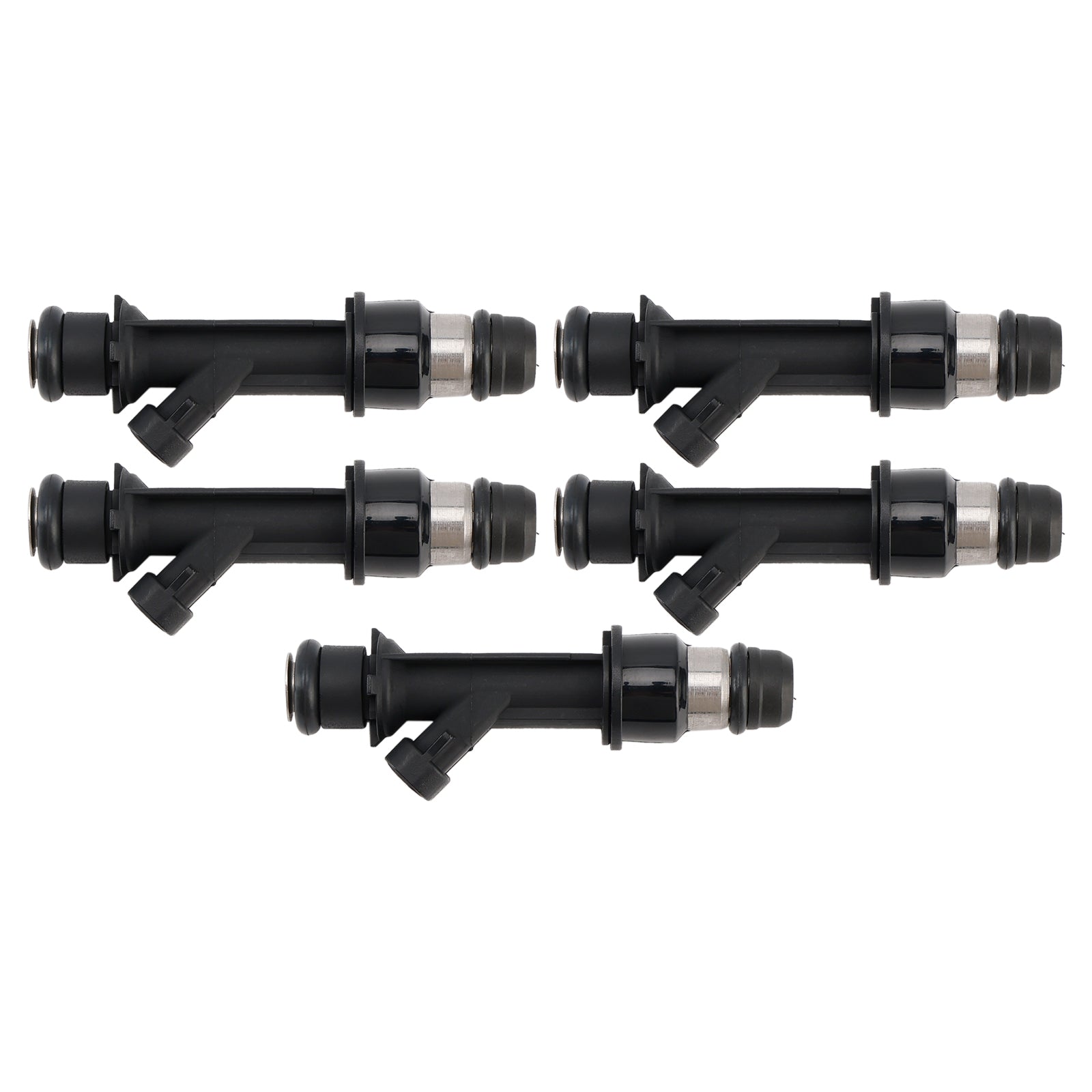 5PCS Fuel Injector 12589465 Fit Hummer H3 Fit Chevrolet Trailblazer Colorado
