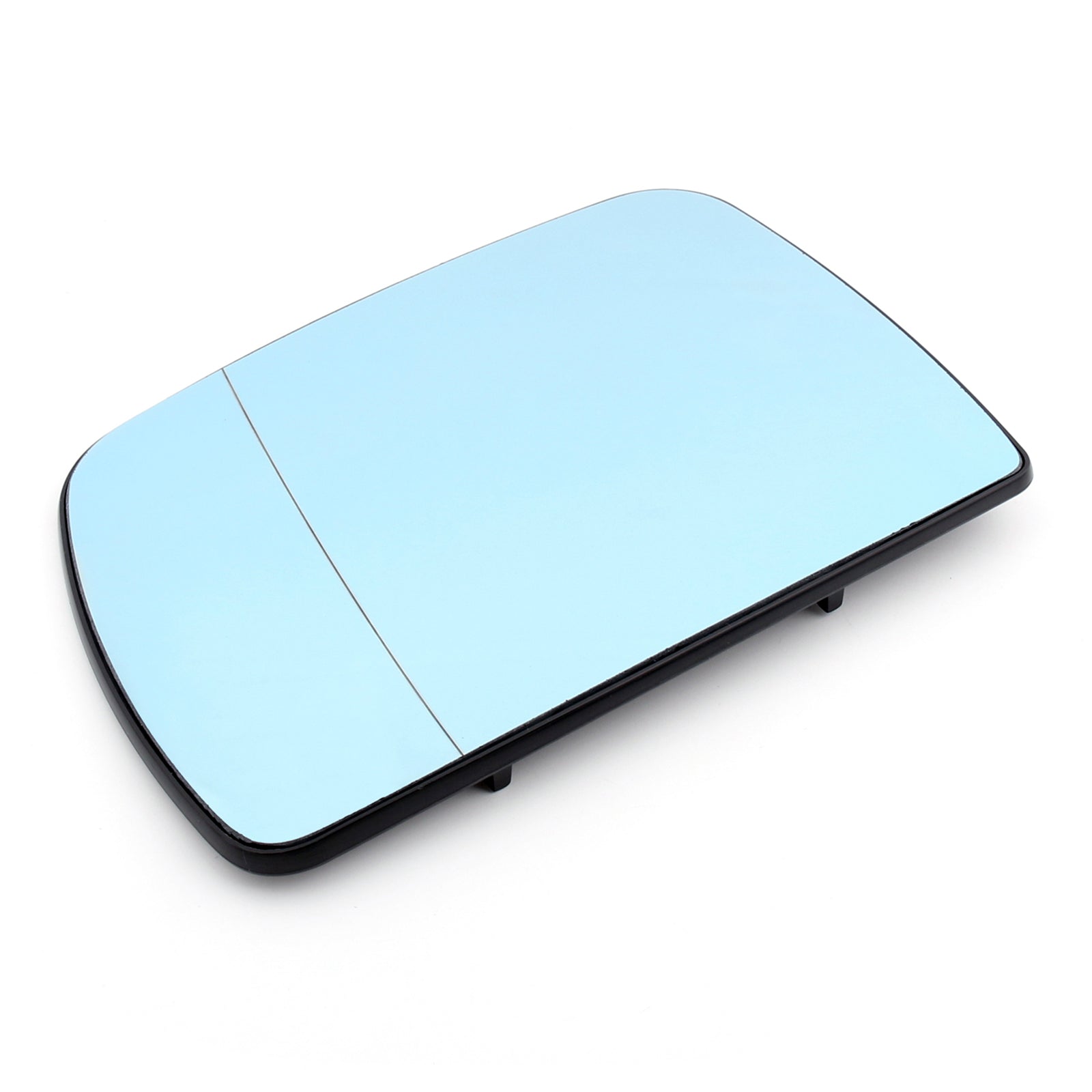 Blue Heated Left Driver Side Wing Mirror Glass For BMW X5 E53 1998-2006