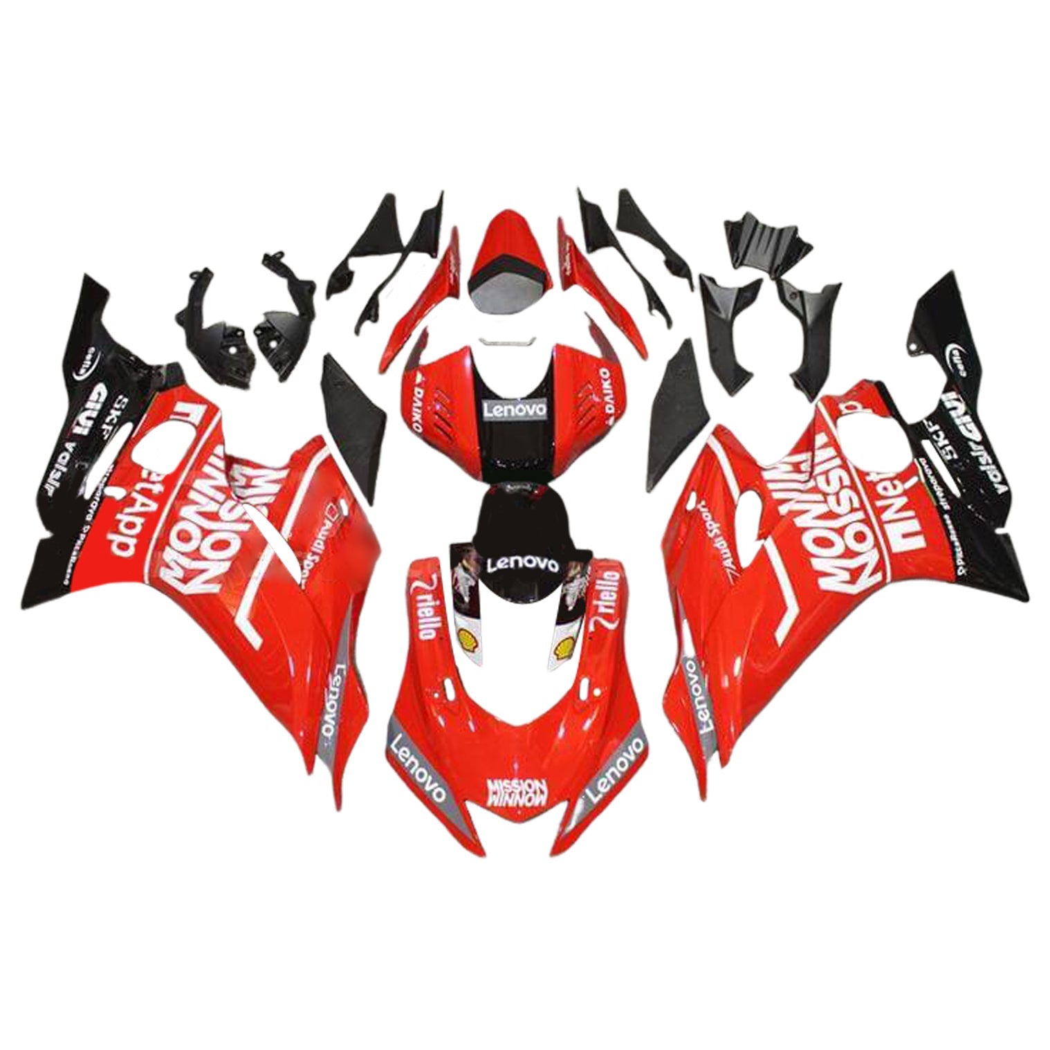 Yamaha YZF-R6 2017-2023 Fairing Kit Bodywork Plastic ABS