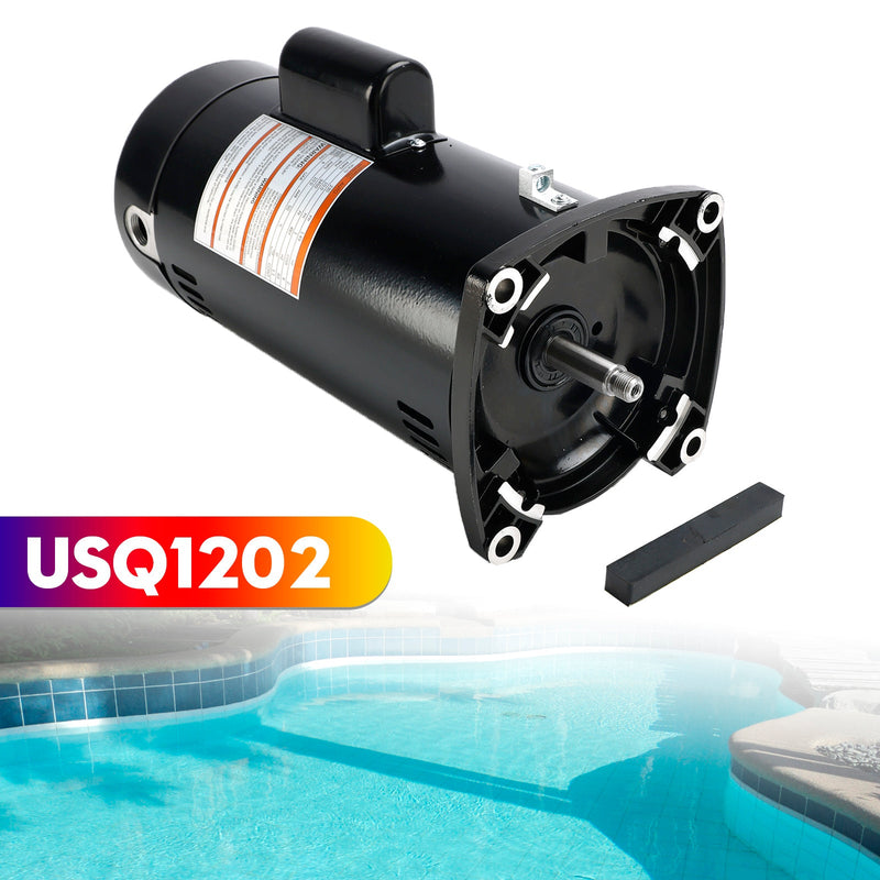 Motor Bomba de Piscina USQ1202 Brida Cuadrada 230V 2 HP Nuevo