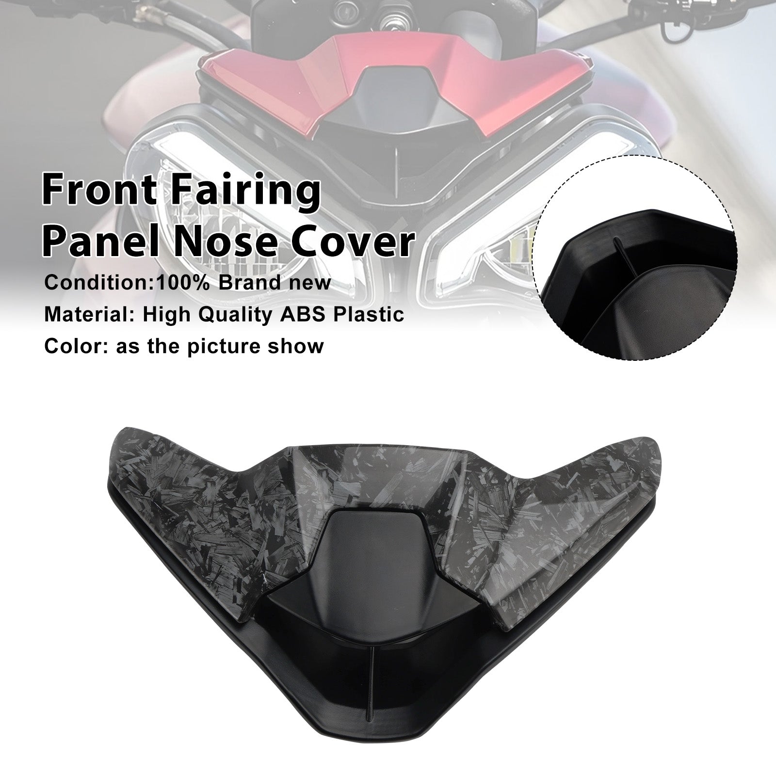 2023-2025 Street Triple 765 R/RS Front Fairing Panel Nose Cover