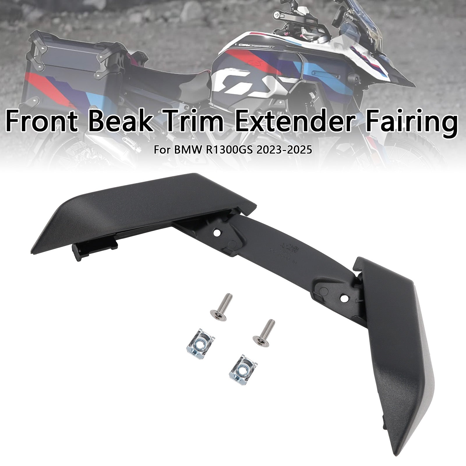 2023-2025 BMW R1300GS Front Fender Beak Extension Fairing Extender