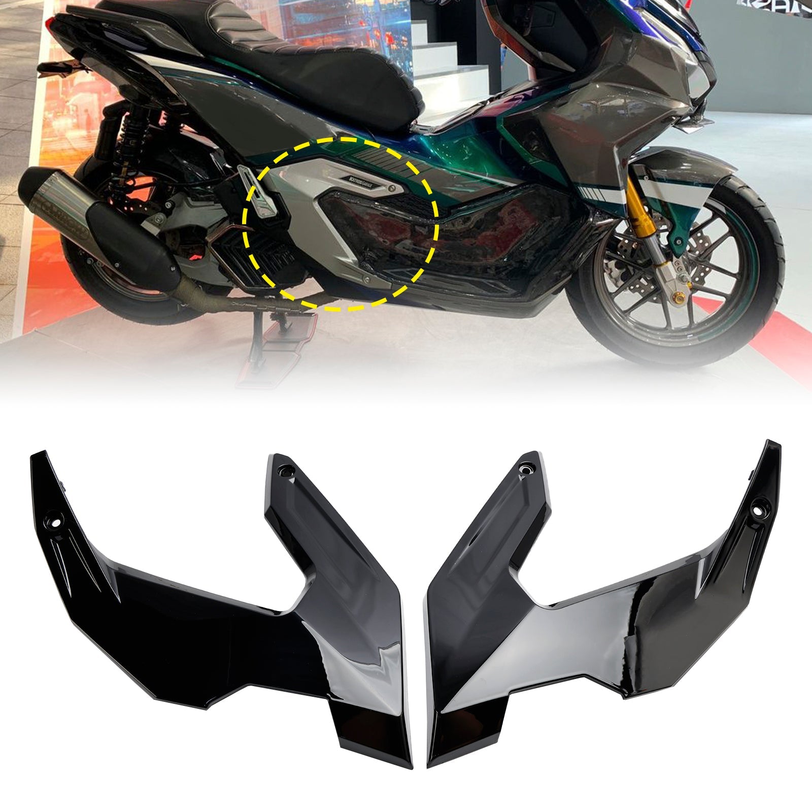 Frame Side Cover Guard Fairing for Honda ADV 160 2023-2024