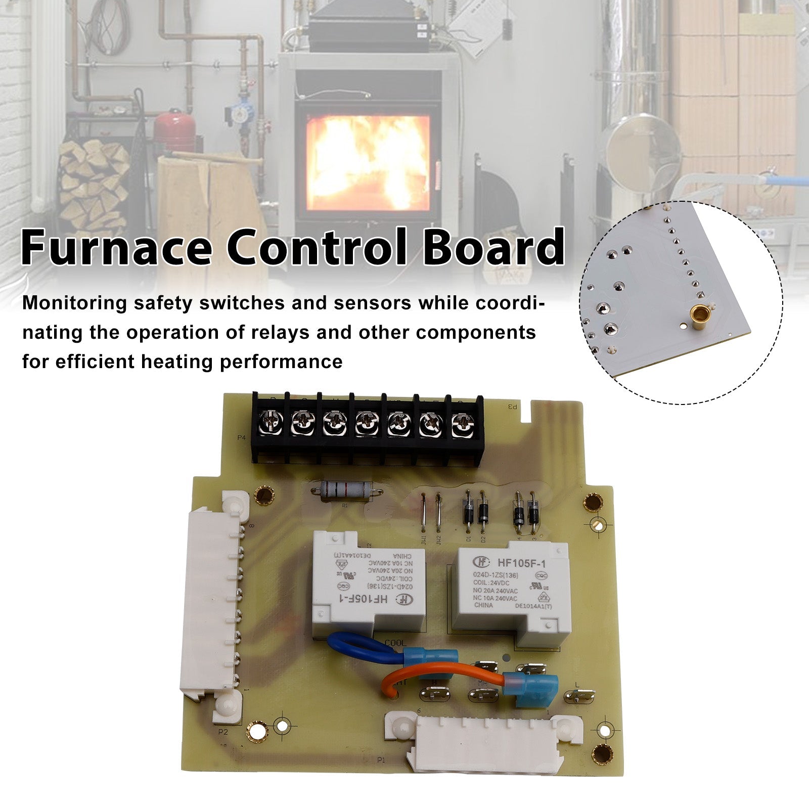 624-568 624-5680 AC4003-2 for Nordyne Intertherm Heat Pump Control Circuit Board