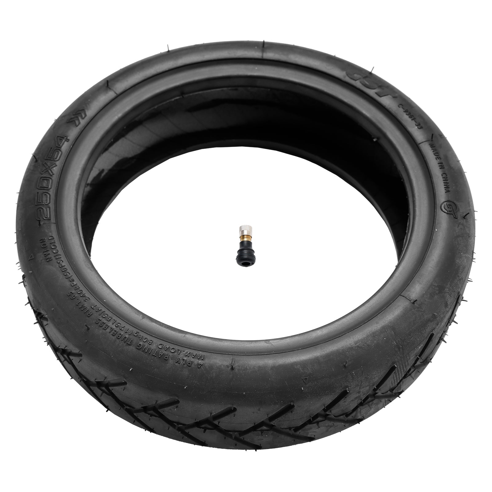 250x54 CST Electric Scooter Tire Tubeless Thickened Tyre For Xiaomi 4/Mi4 Pro