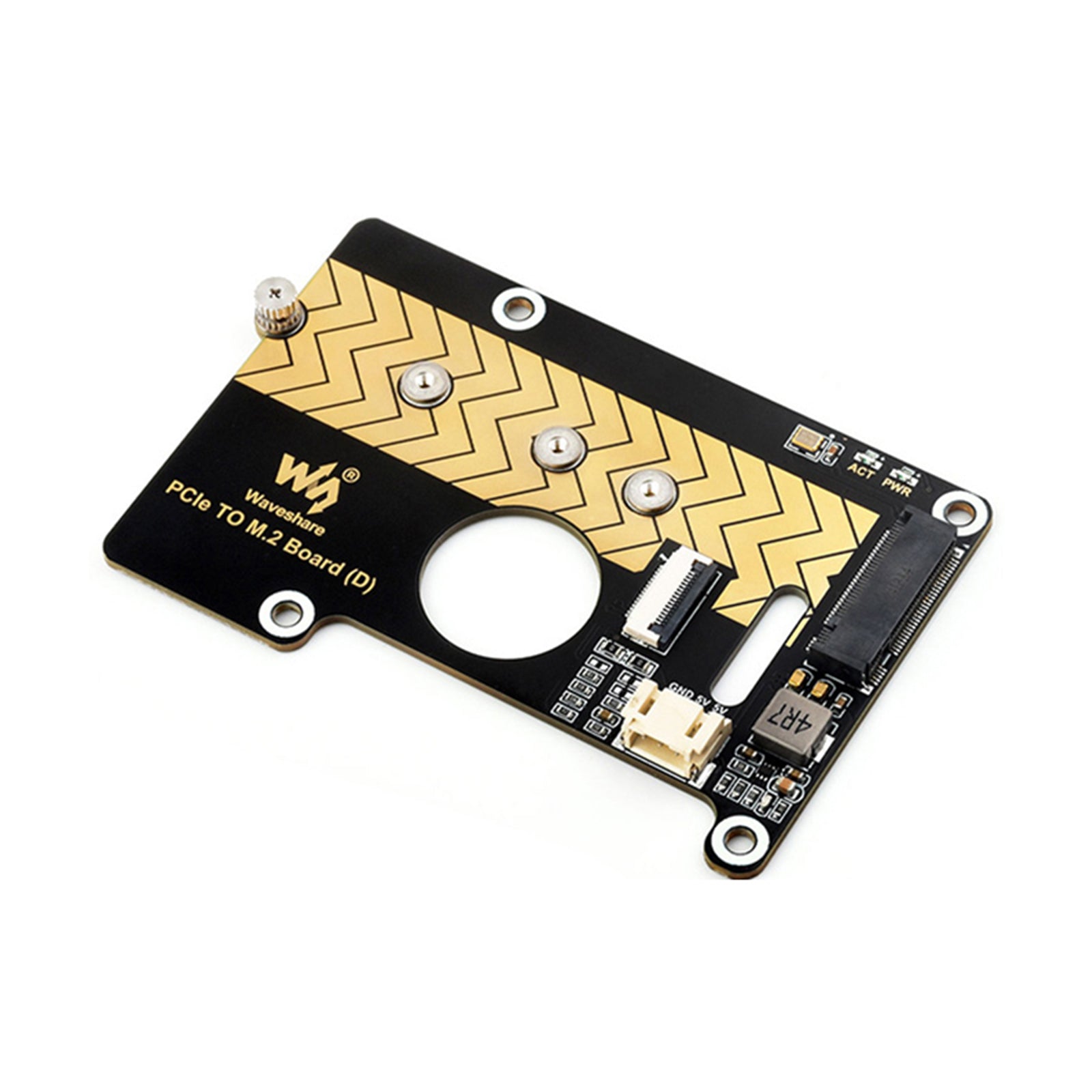 PCIE to M.2 Rotor 8Gbps Transmission Raspberry Pi5 Expansion Board M.2 Interface