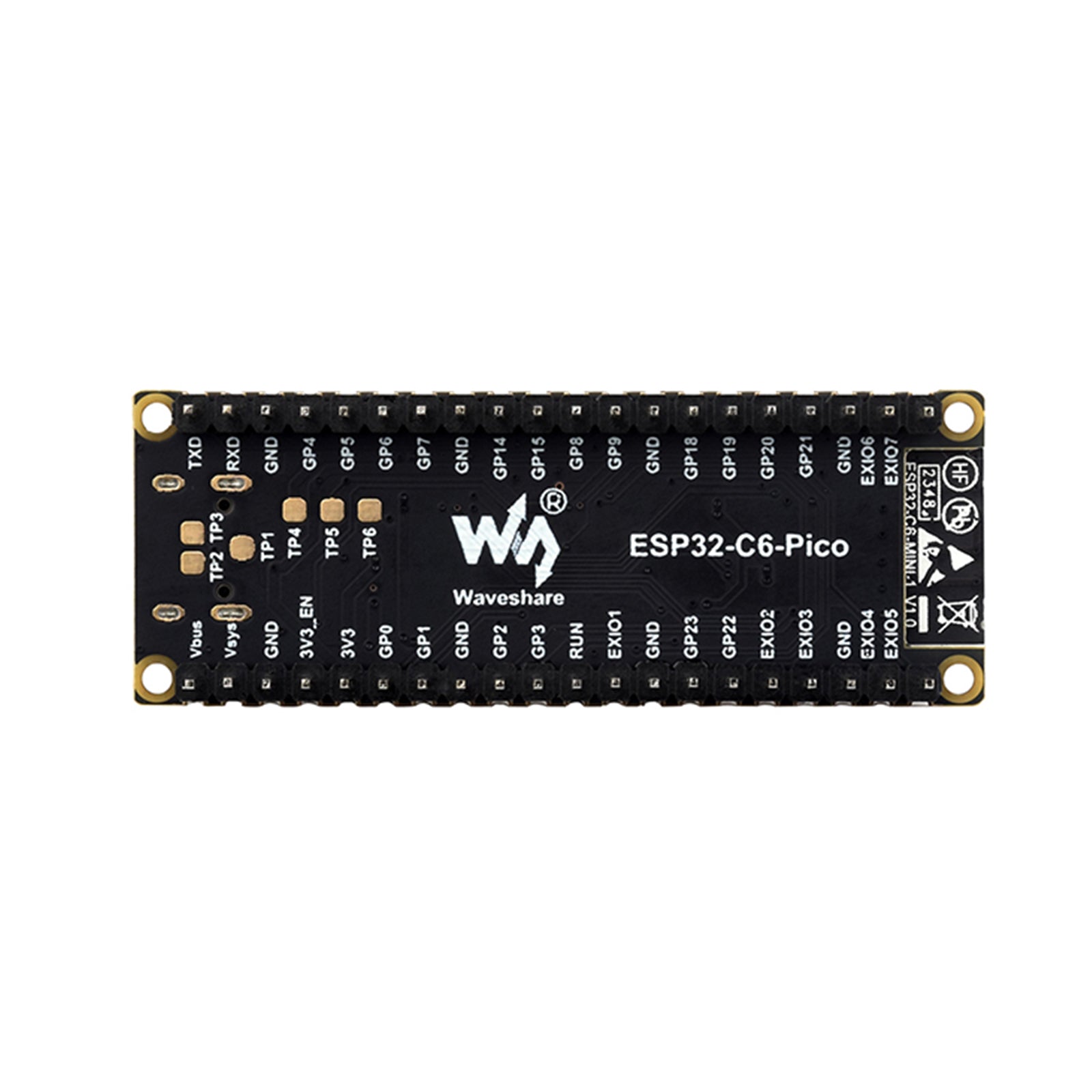 ESP32-C6 Microcontroller Development Board 160MHz Single Core Processor Pi Pico