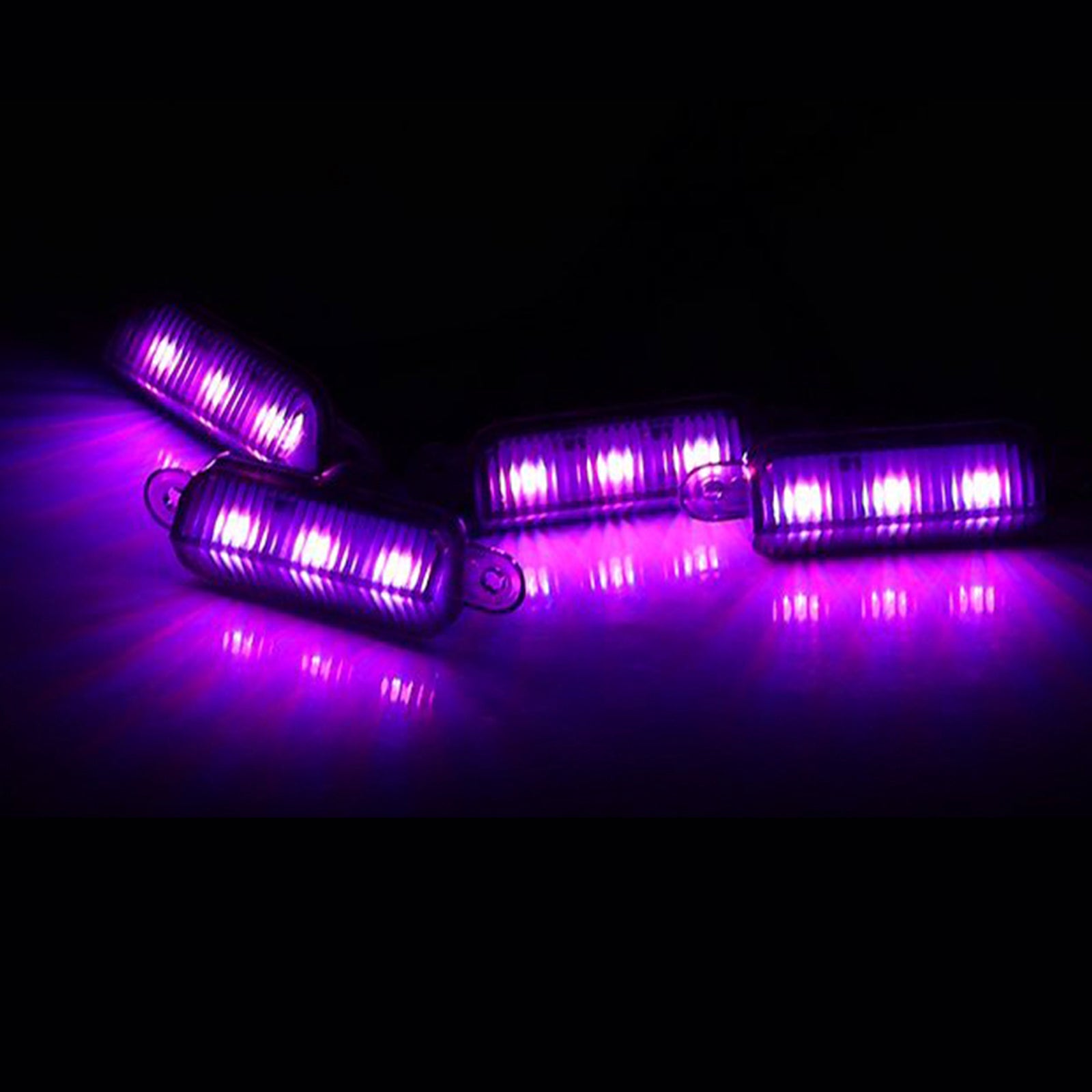 3Pcs Front Grille LED Lighting RGB With APP Controller For SUV off-road vehicles