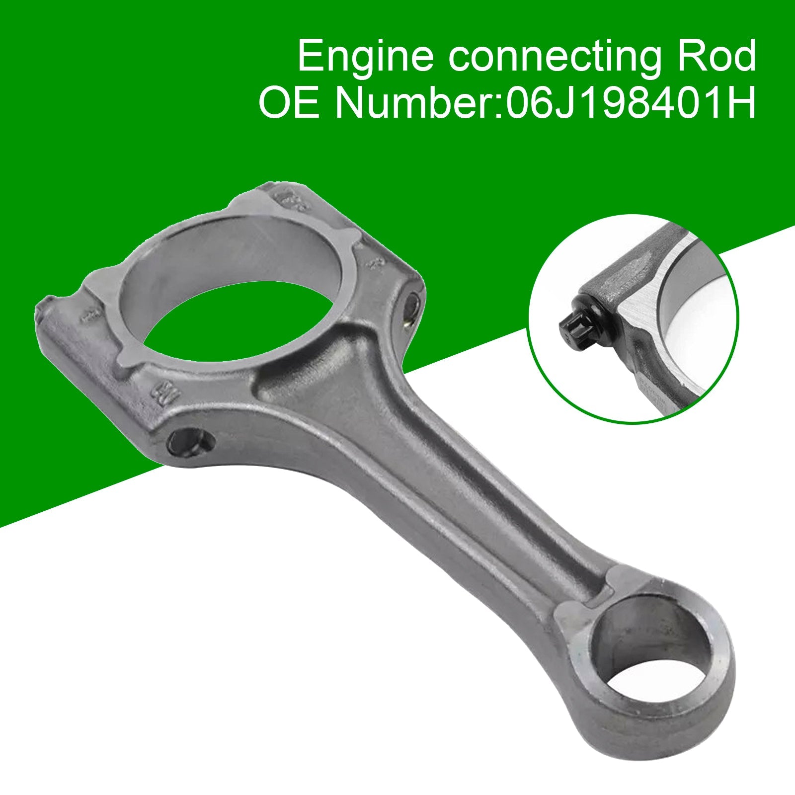 Engine connecting Rod 06J198401H 23mm For AUDI SKODA VW 1.8 CABD CBFA CCZA