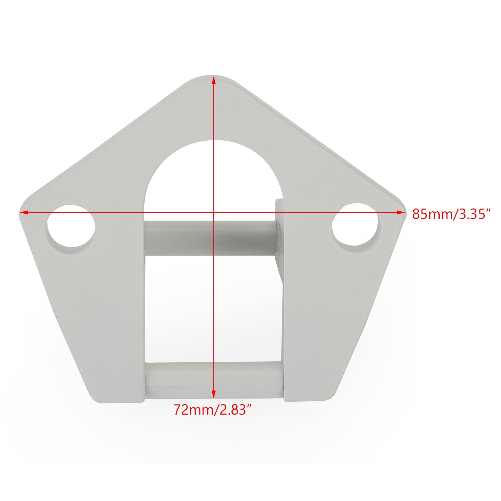 Aluminum RV Awning Hardware For Sunchaser II Replacement Part Bottom Foot Dometic Rounded