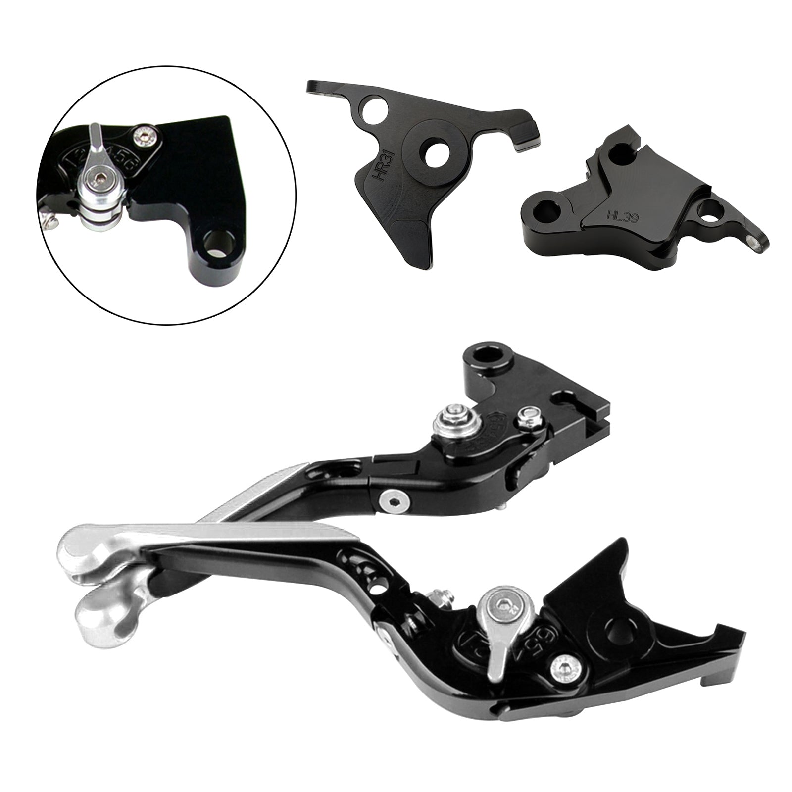 Adjustable Clutch Brake Lever fit for CFMOTO 450SS 450SR 21-23 450NK 23-24