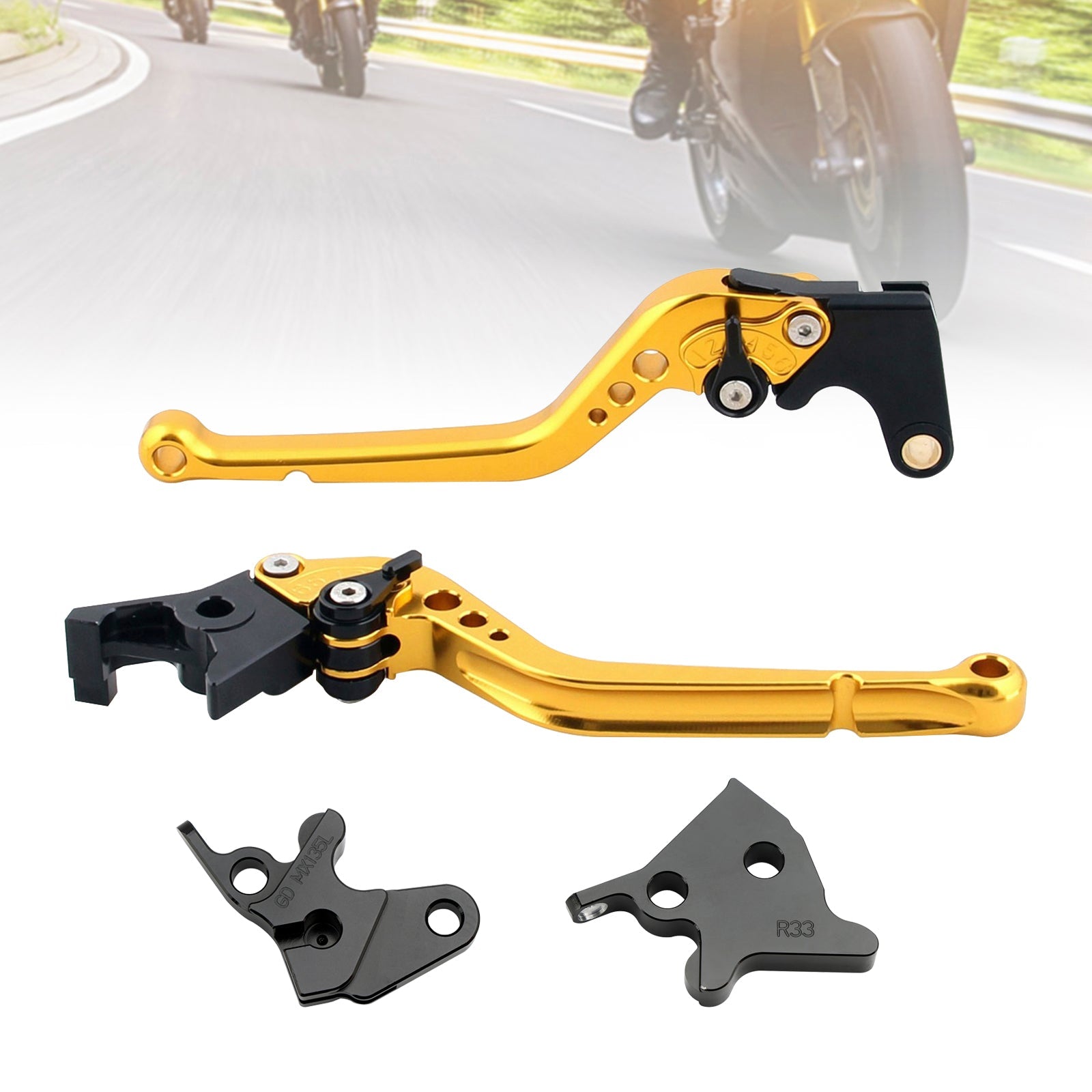 2005-2014 야마하 YBR125 롱 클러치 브레이크 레버