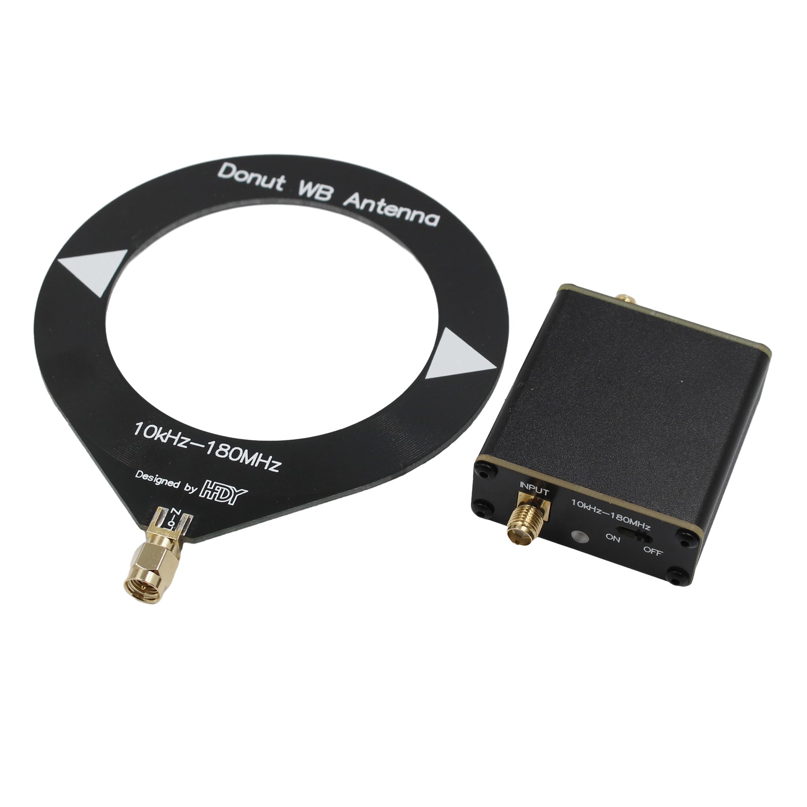 10Khz-180Mhz Upgraded Donut Broadband Antenna With Low Impedance Converter