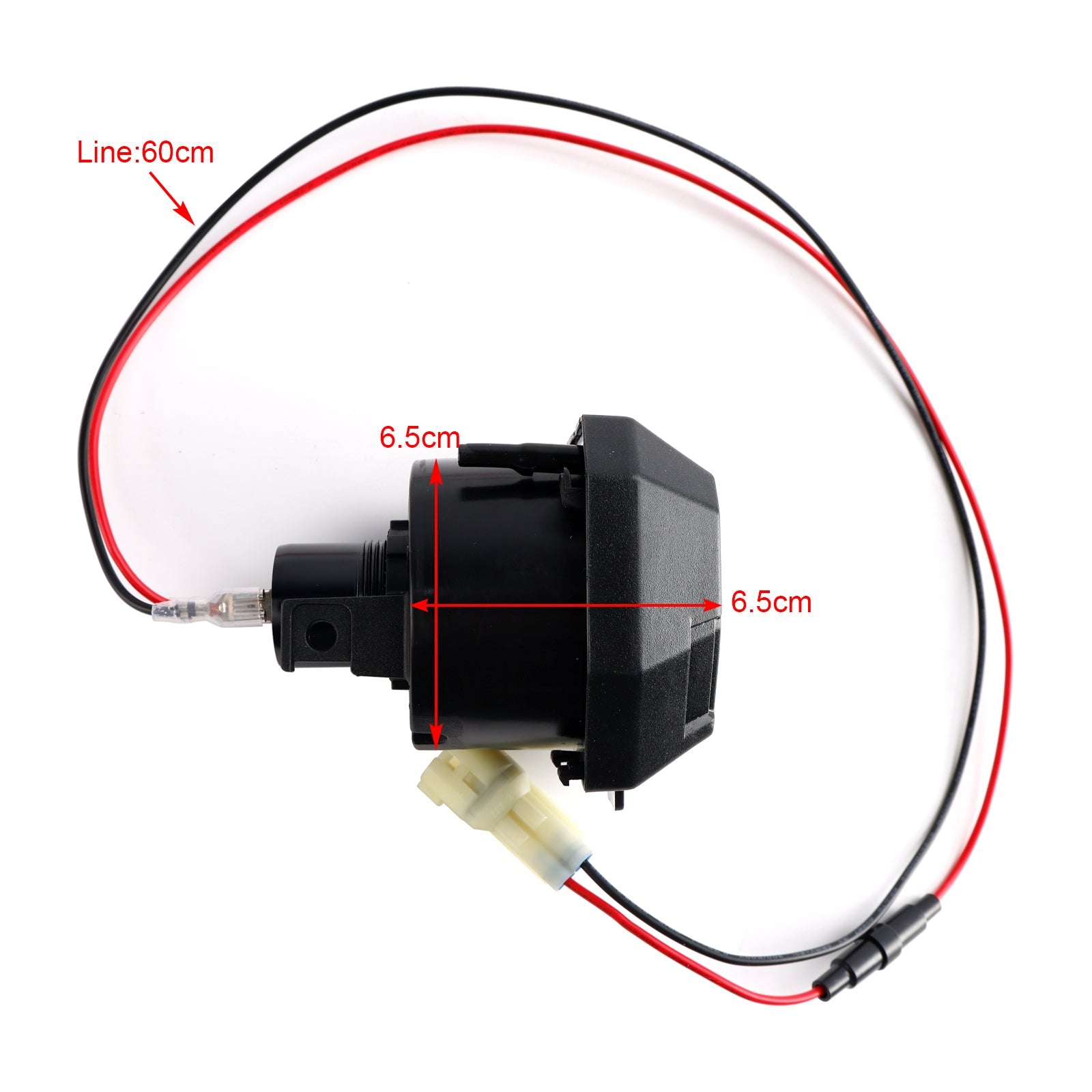 오른쪽 소켓 충전기 USB + Type-C 빠른 카와사키 Versys 650 2022-2024