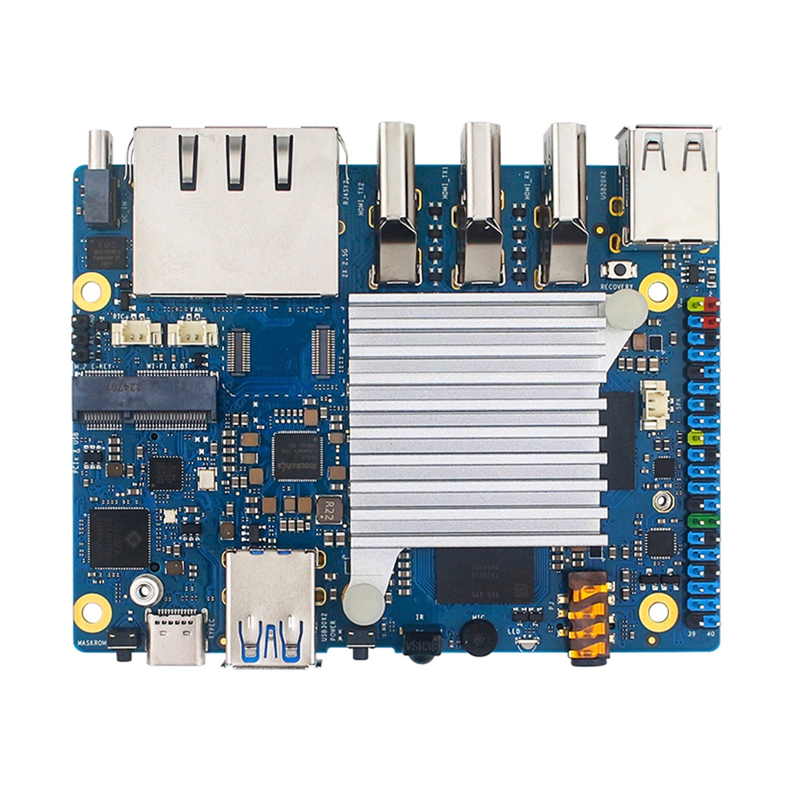 Orange Pi 5Plus Heat Sink Pi5 High temperature resistance CPU Heat Sink Cooling