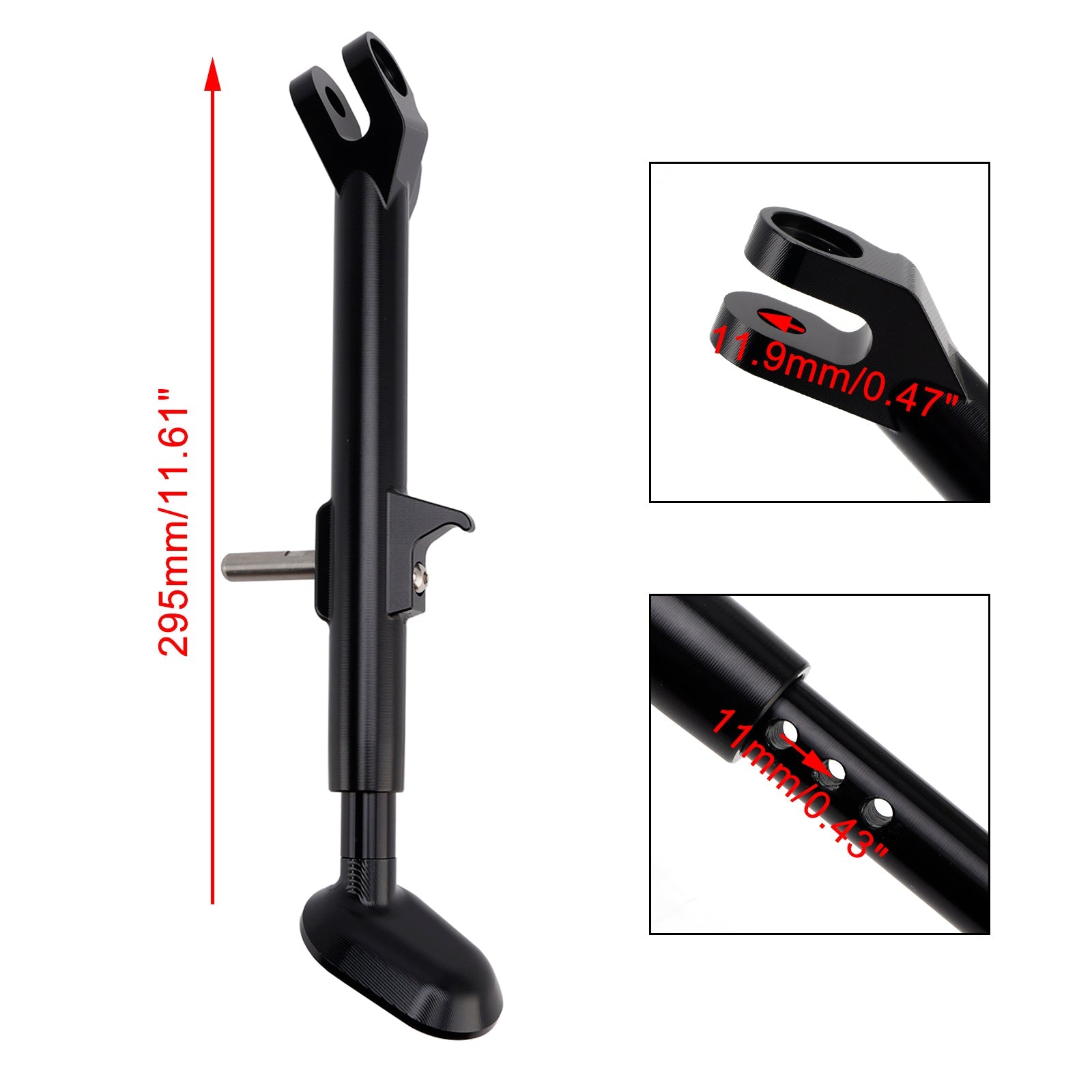 2025-2026 Yamaha Tenere 700 Adjustable Foot Side Stand Kickstand