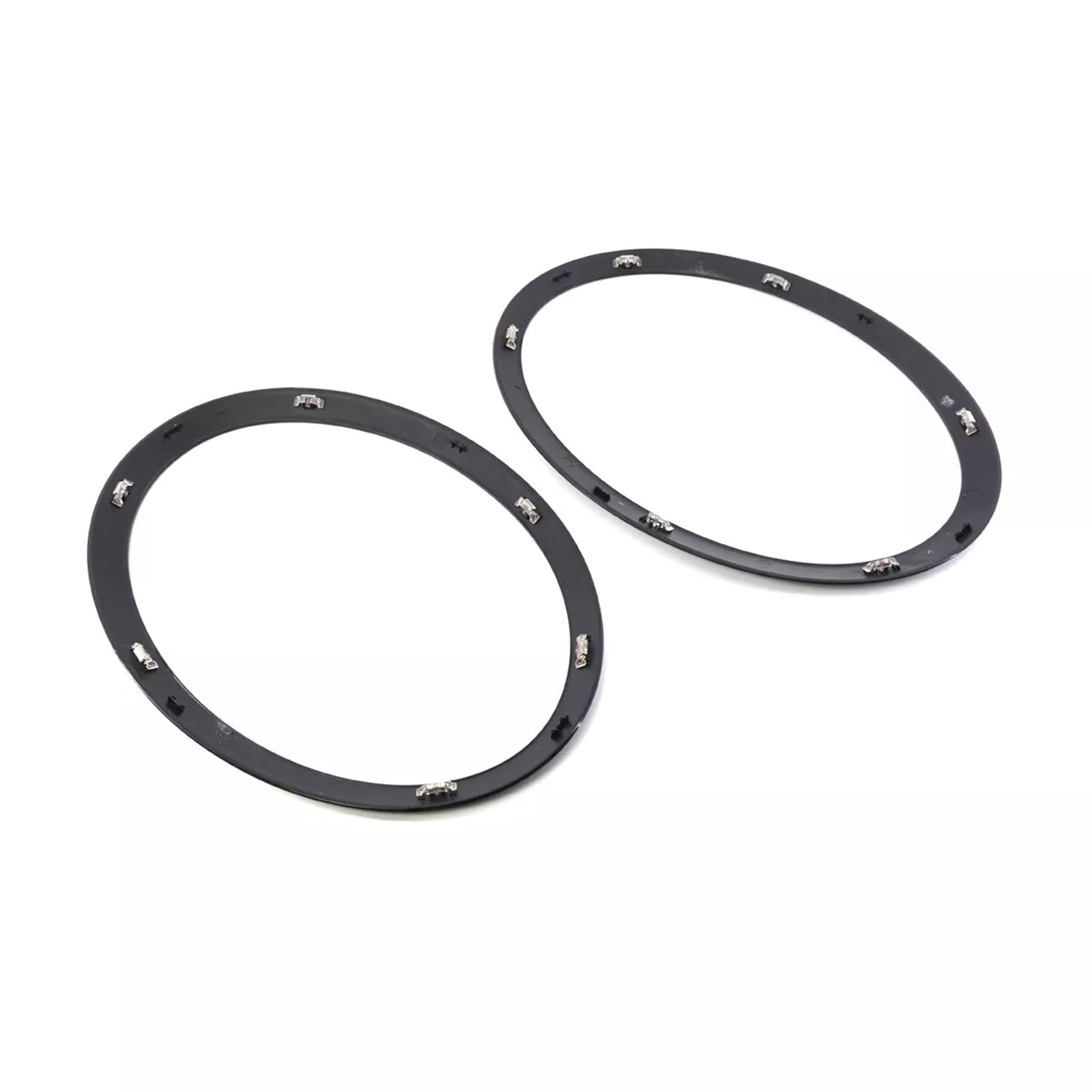 2PCS Gloss Black Headlight Bezel Trim Ring Mini Cooper F55 F56 F57 2014-2021