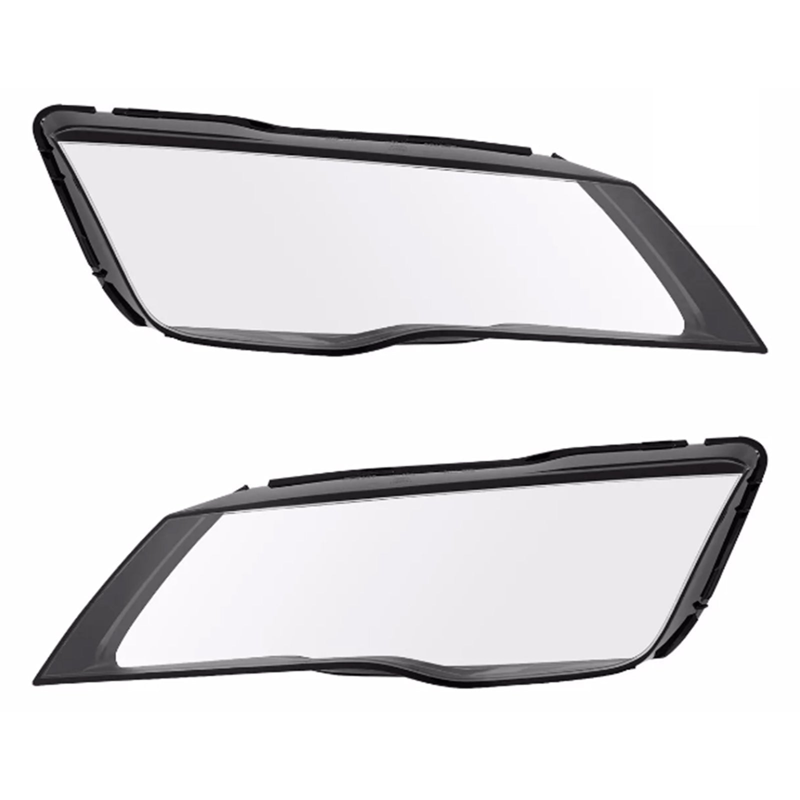 2012-2015 Audi A7 S7 RS7 2Pcs Front Headlight Lens Cover Shell Clear