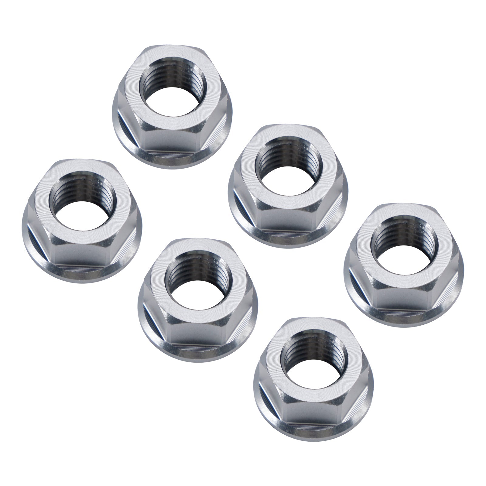 Rear Sprocket Nut Kit M10x1.5mm Gray For Aprilia RSV RSV4 1000R Factory 2004-2016