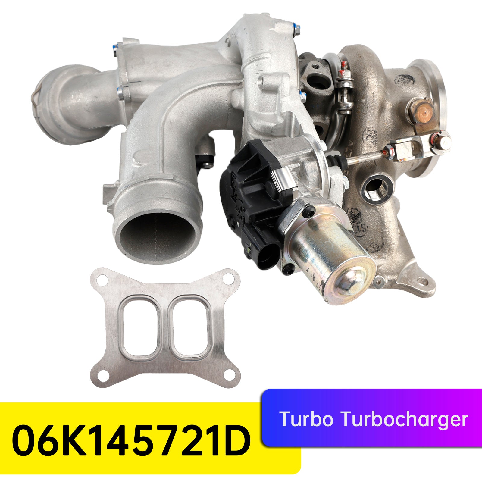 2014-2018 Volkswagen Jetta L4 1.8L Turbocharged Turbo Turbocharger 06K145721D 2511625