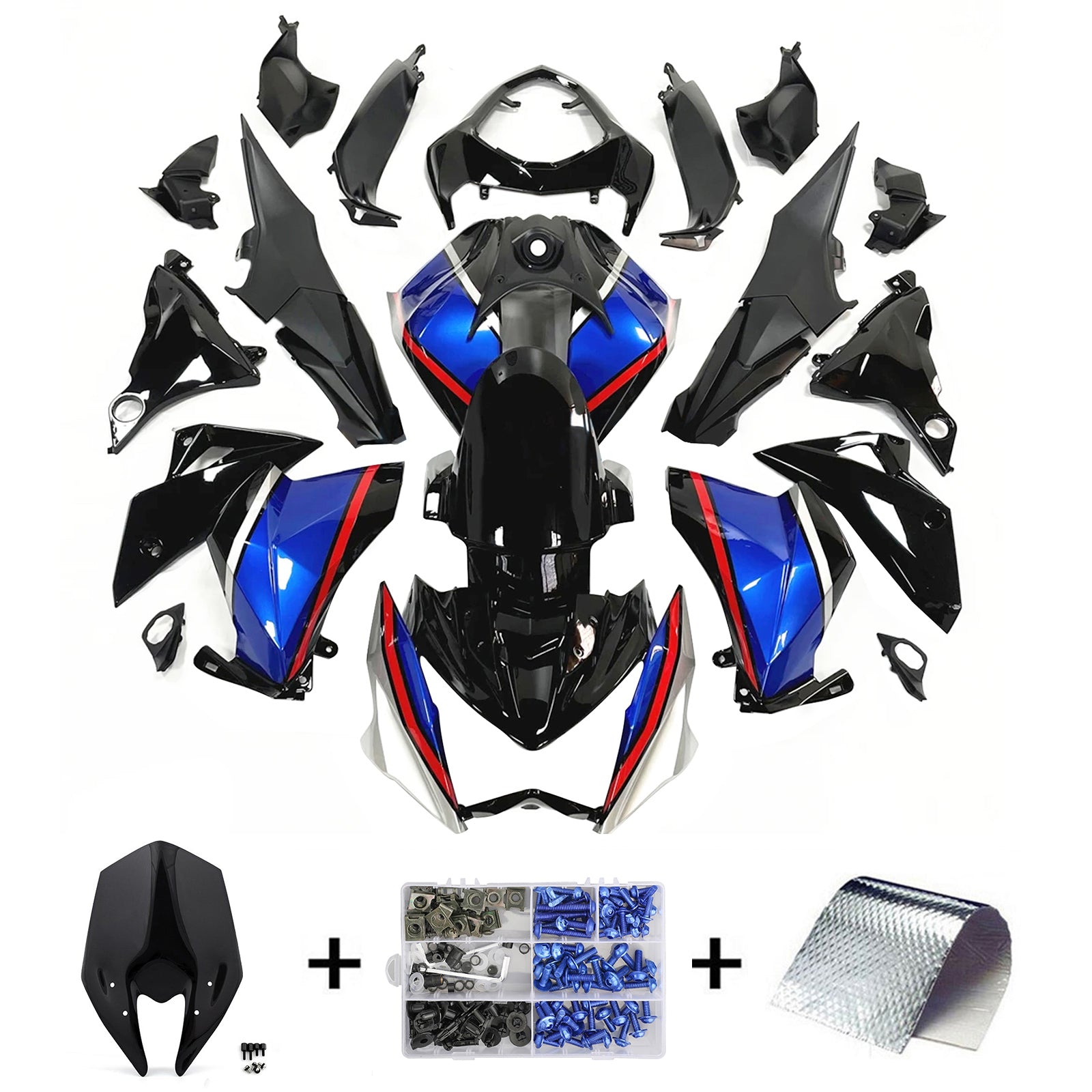 Kawasaki Z800 2013-2018 Fairing Kit Bodywork Plastic ABS