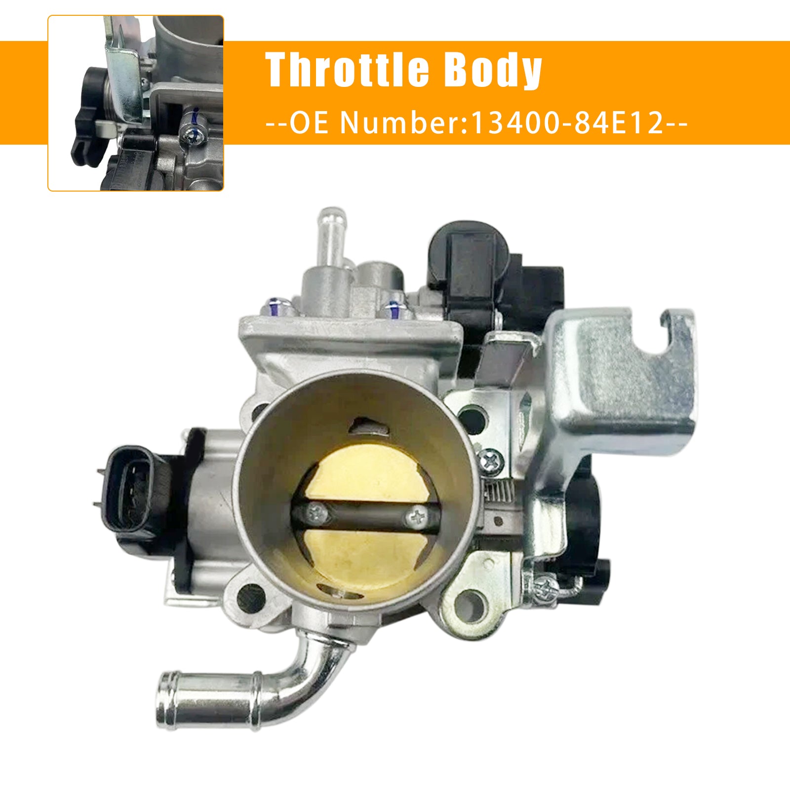 Throttle Body 13400-84E12 For Suzuki Swift III MZ EZ WAGON R+ 1.3L