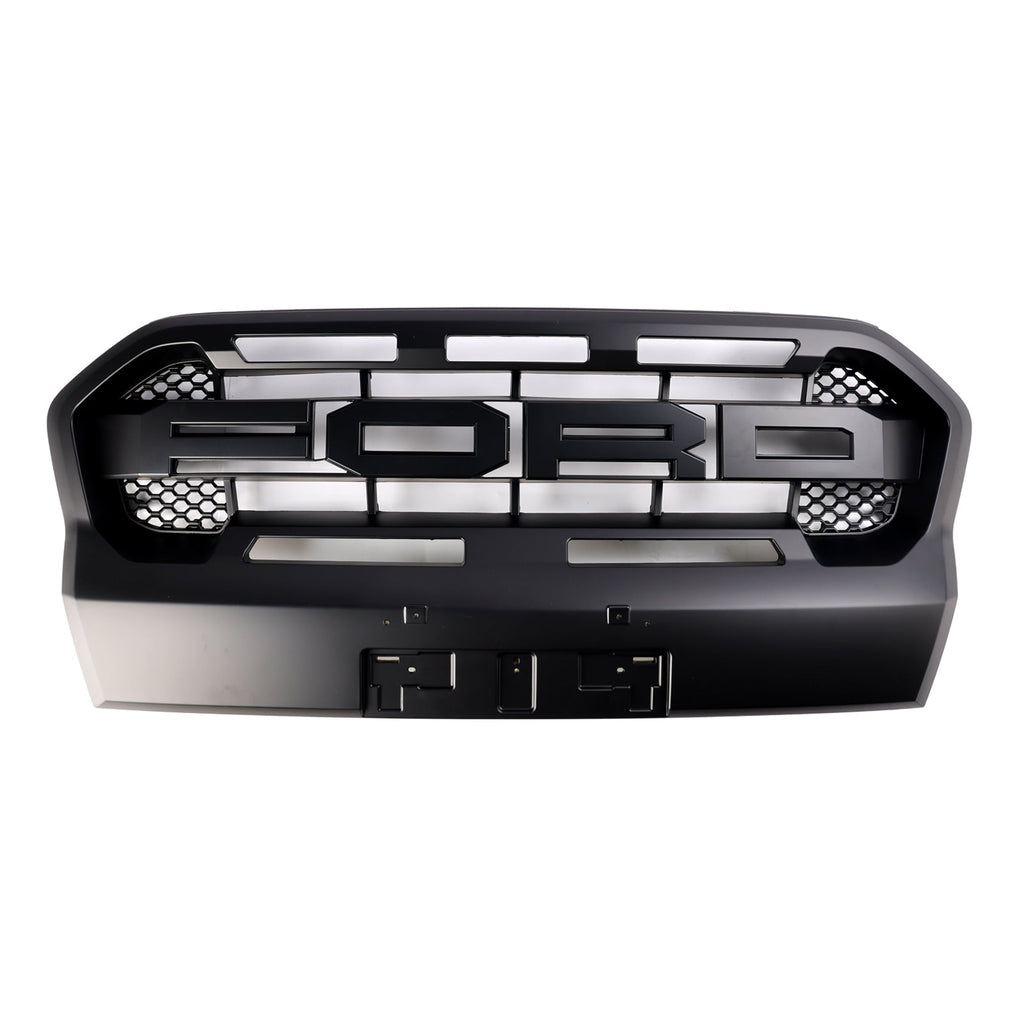 Ford Ranger 2019-2023 T8 Matt Black Ranger Raptor Style Front Bumper G