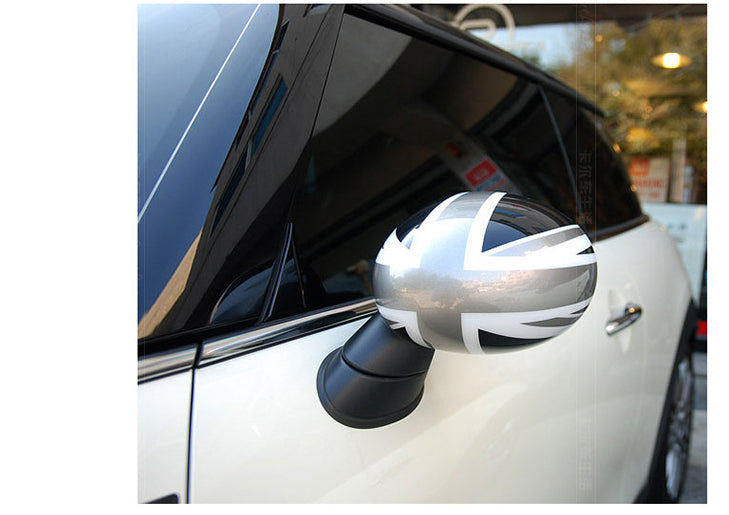 2 x Union Jack WING Mirror Covers Fit for MINI Cooper R55 R56 R60 Power Fold Mirror Generic CA Market