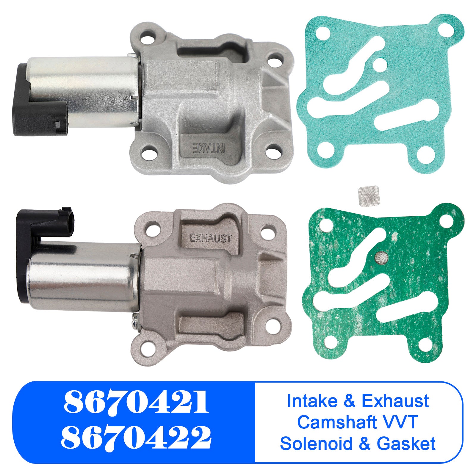 Intake & Exhaust Camshaft VVT Solenoid & Gasket for Volvo C70 V70 XC70 S80