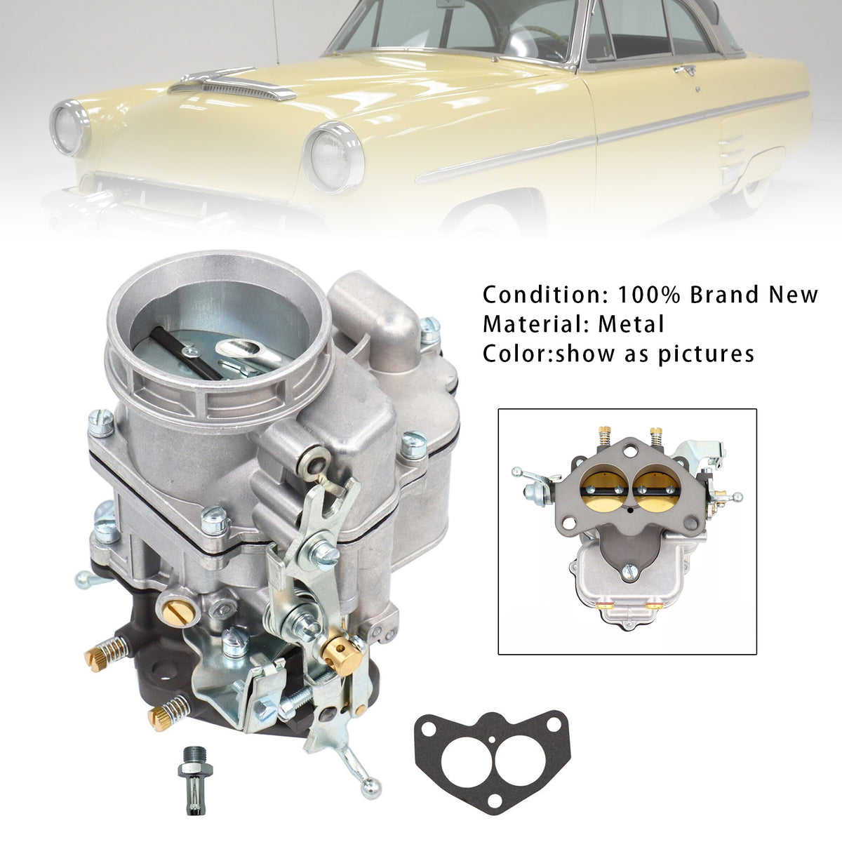 Carburetor For For 94 Ford V8 FlatHead 1939-1959 232"-279" engines