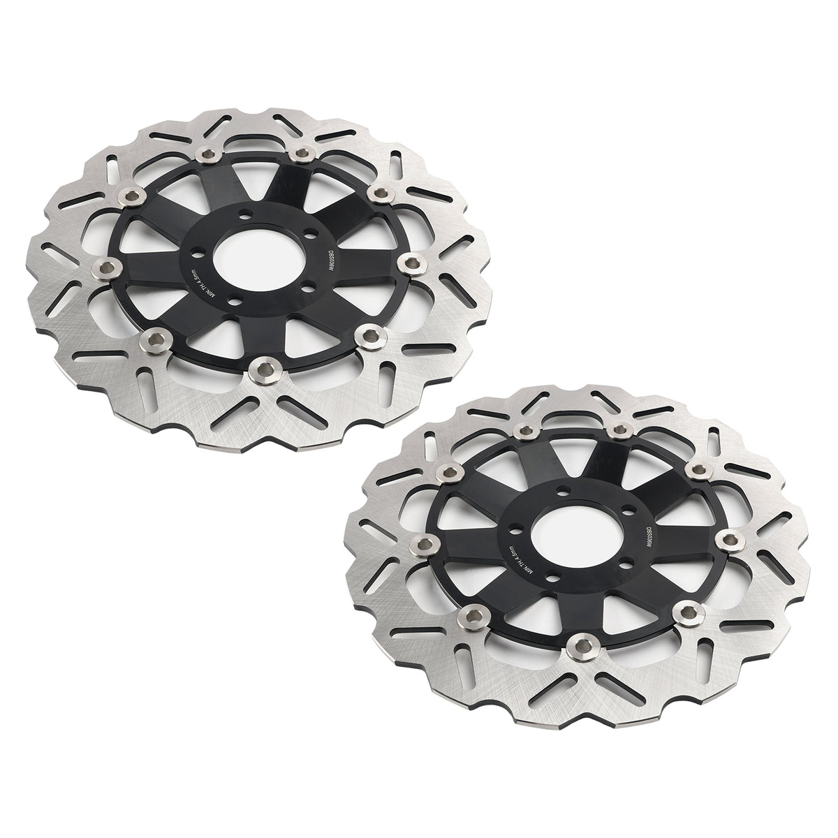 1991-1999 Kawasaki ZR 750 Zephyr Pair of Front Wave Brake Discs