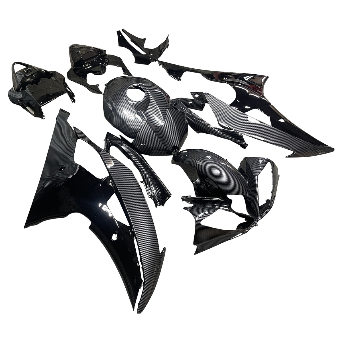 Injection Fairing Kit Bodywork Plastic ABS For Yamaha YZFR6 YZF-R6 2008-2016