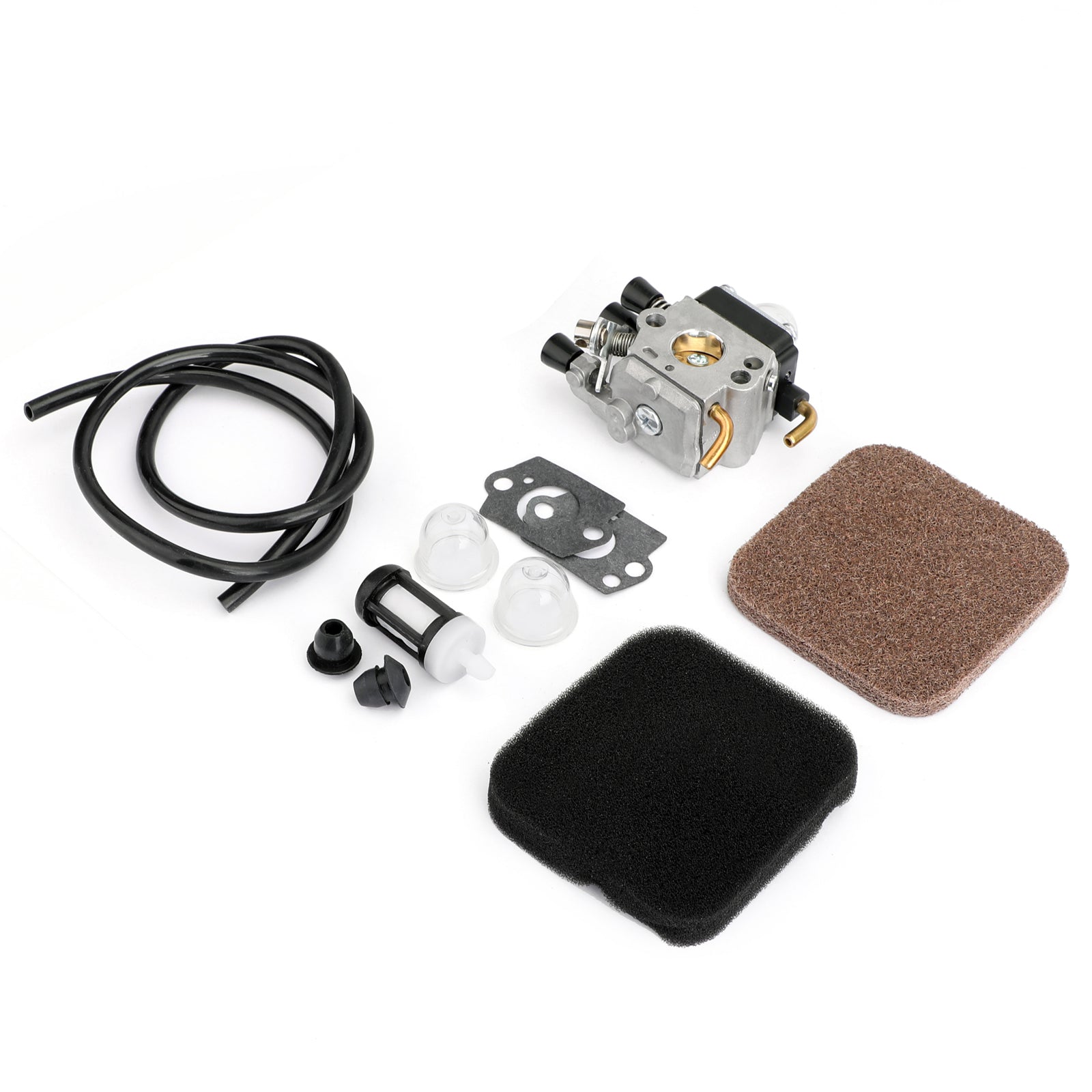 Carburetor For Stihl FS85 FS75 FS80 KM55 HS75 HS80 HS85 Carb Air Fuel Filter Kit