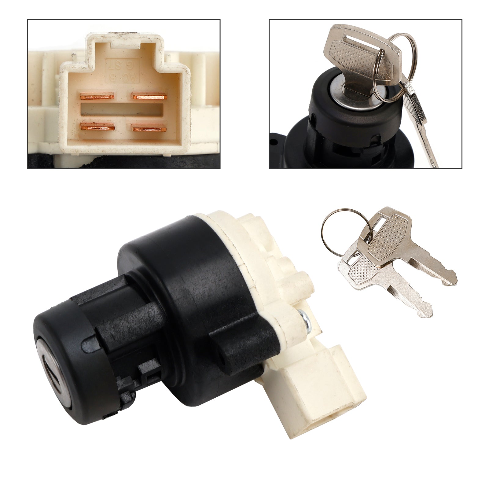 Ignition Switch 1900-0933 For Kubota Tractor BX1880 BX2380 K2871-62100 ZD1511